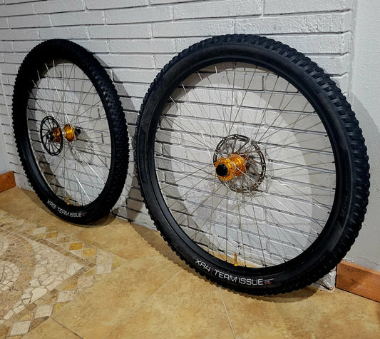 Dt Swiss 391 29 wheels w/Project 321 Gold hubs Boost