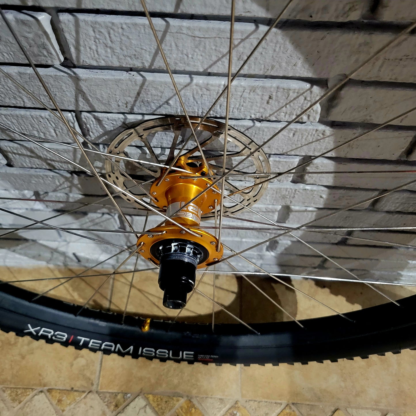 Dt Swiss 391 29 wheels w/Project 321 Gold hubs Boost