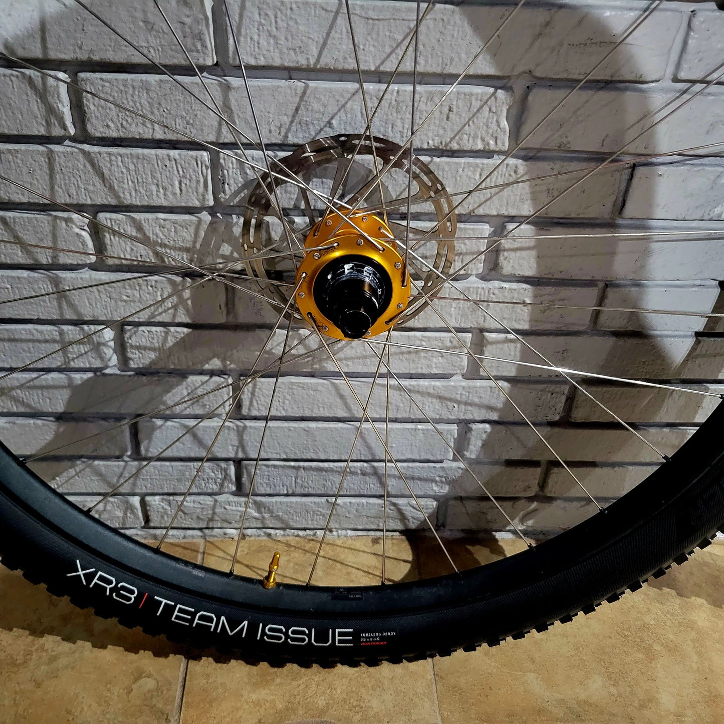 Dt Swiss 391 29 wheels w/Project 321 Gold hubs Boost