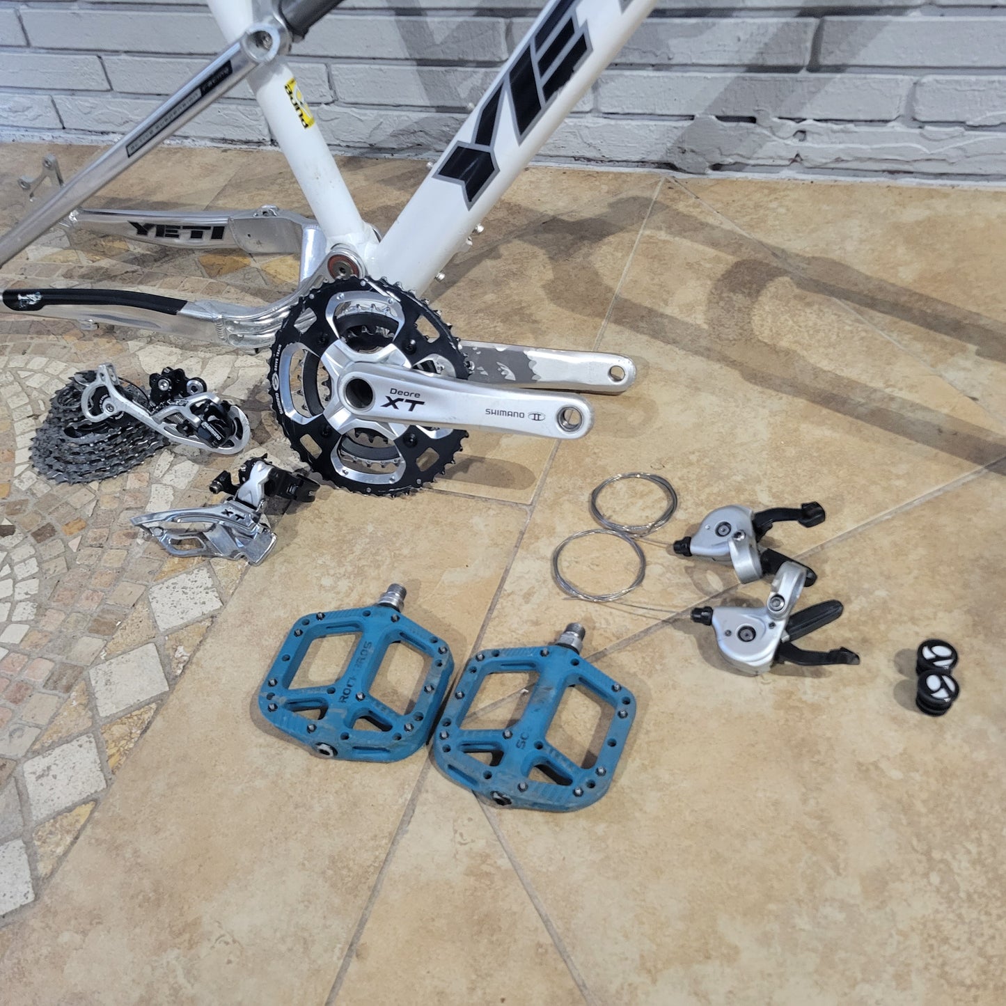 Yeti 575 Frameset Medium + FOX fork, XT drivetrain
