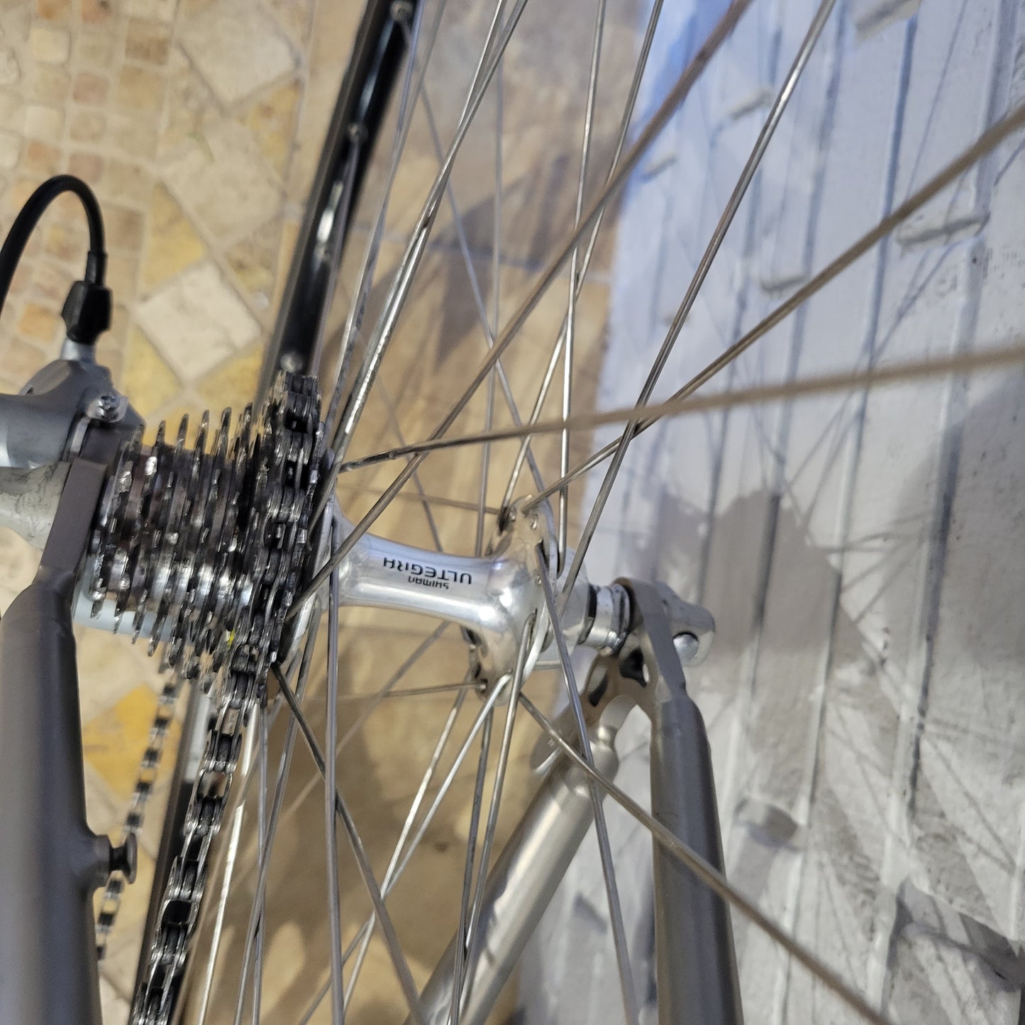 Airborne Zeppelin Titanium Road Bike (57cm Large) ultegra