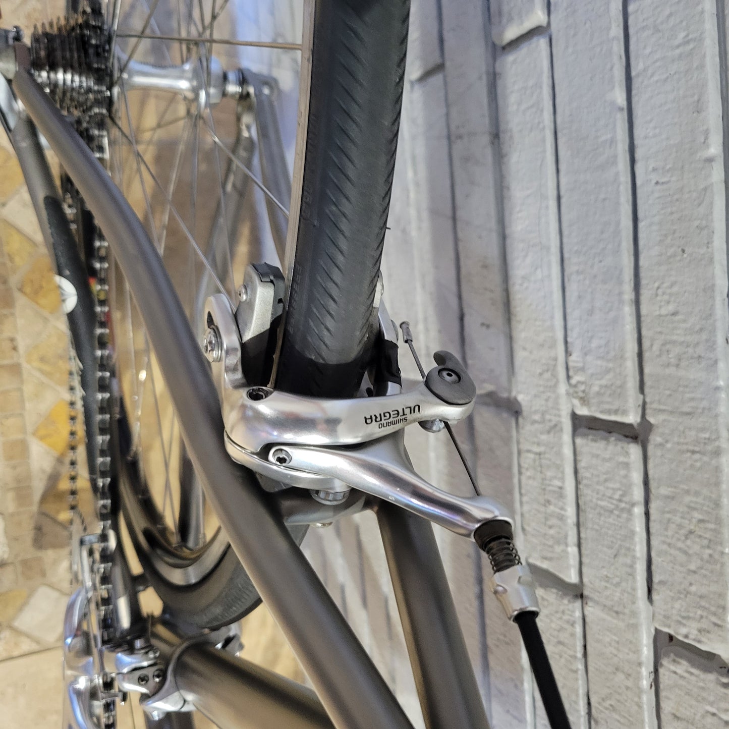 Airborne Zeppelin Titanium Road Bike (57cm Large) ultegra