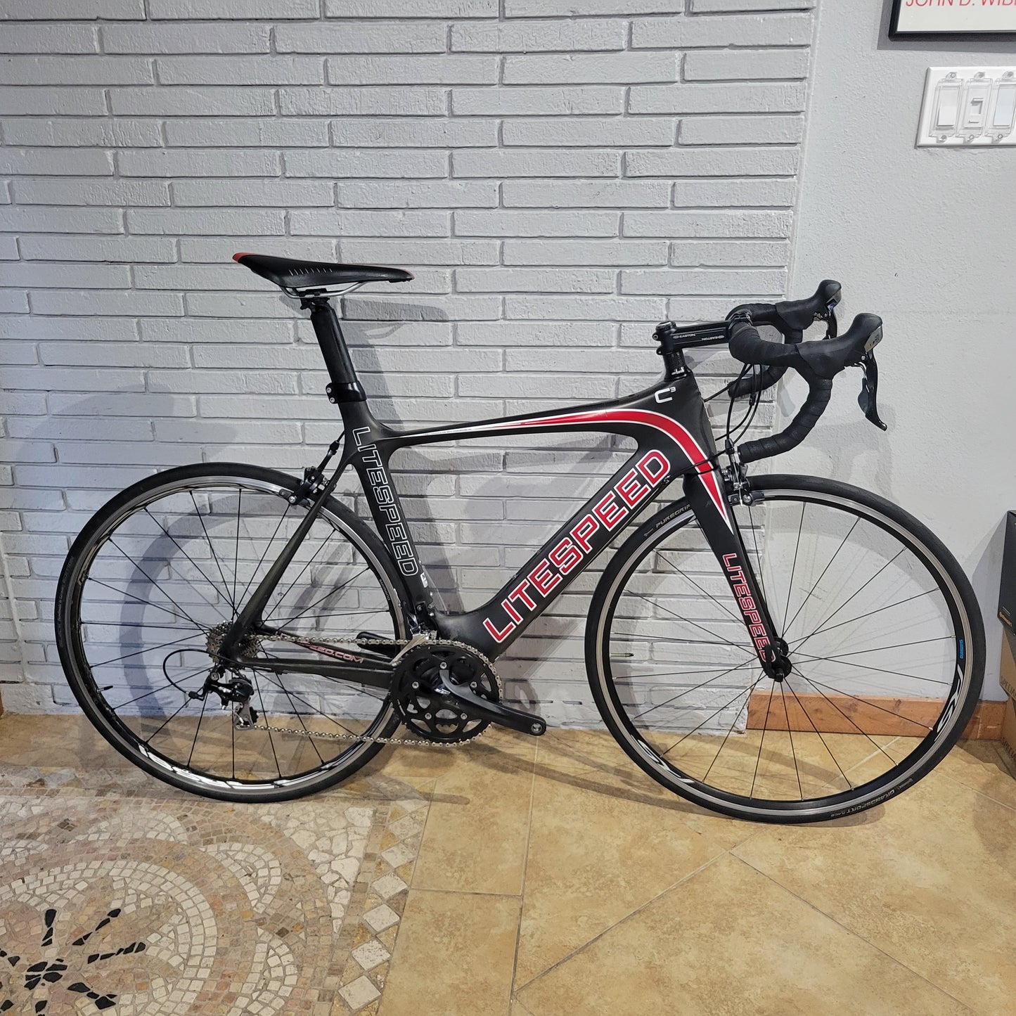 2013 Litespeed C3 Carbon Road bike (M/L)