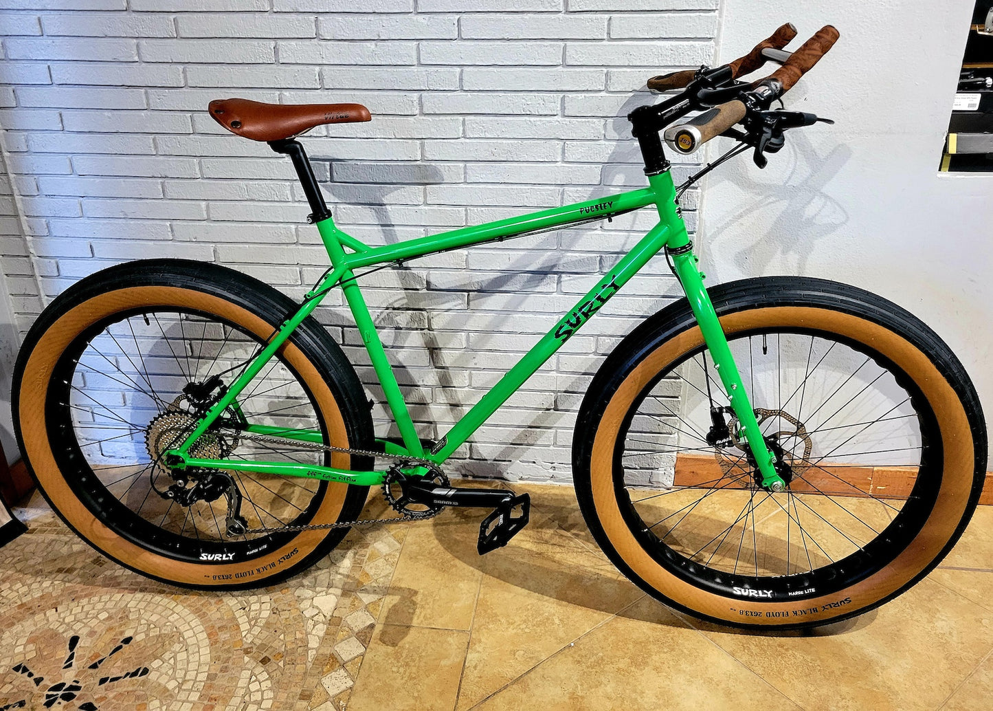 2018 Surly Pugsley Fat Bike (Large) Upgraded