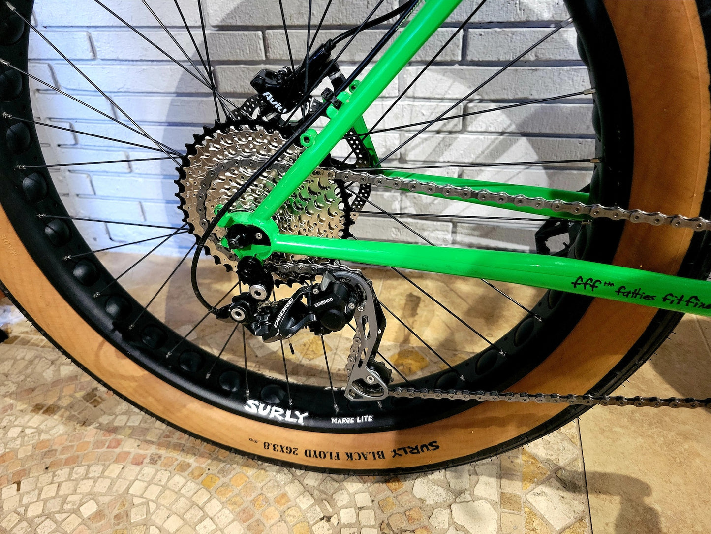 2018 Surly Pugsley Fat Bike (Large) Upgraded