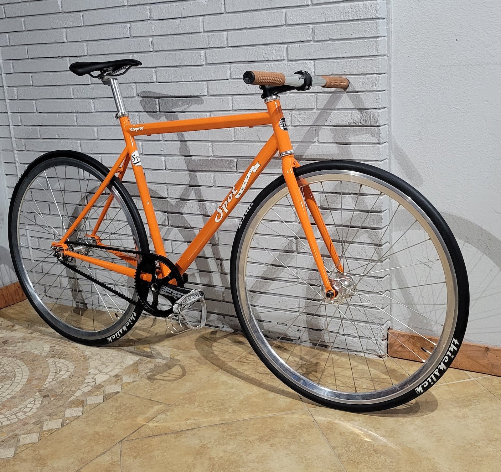 belt drive fixed gear Spot Brand Coyote Belt Drive Track Bike – South Tampa Bicycle Co
