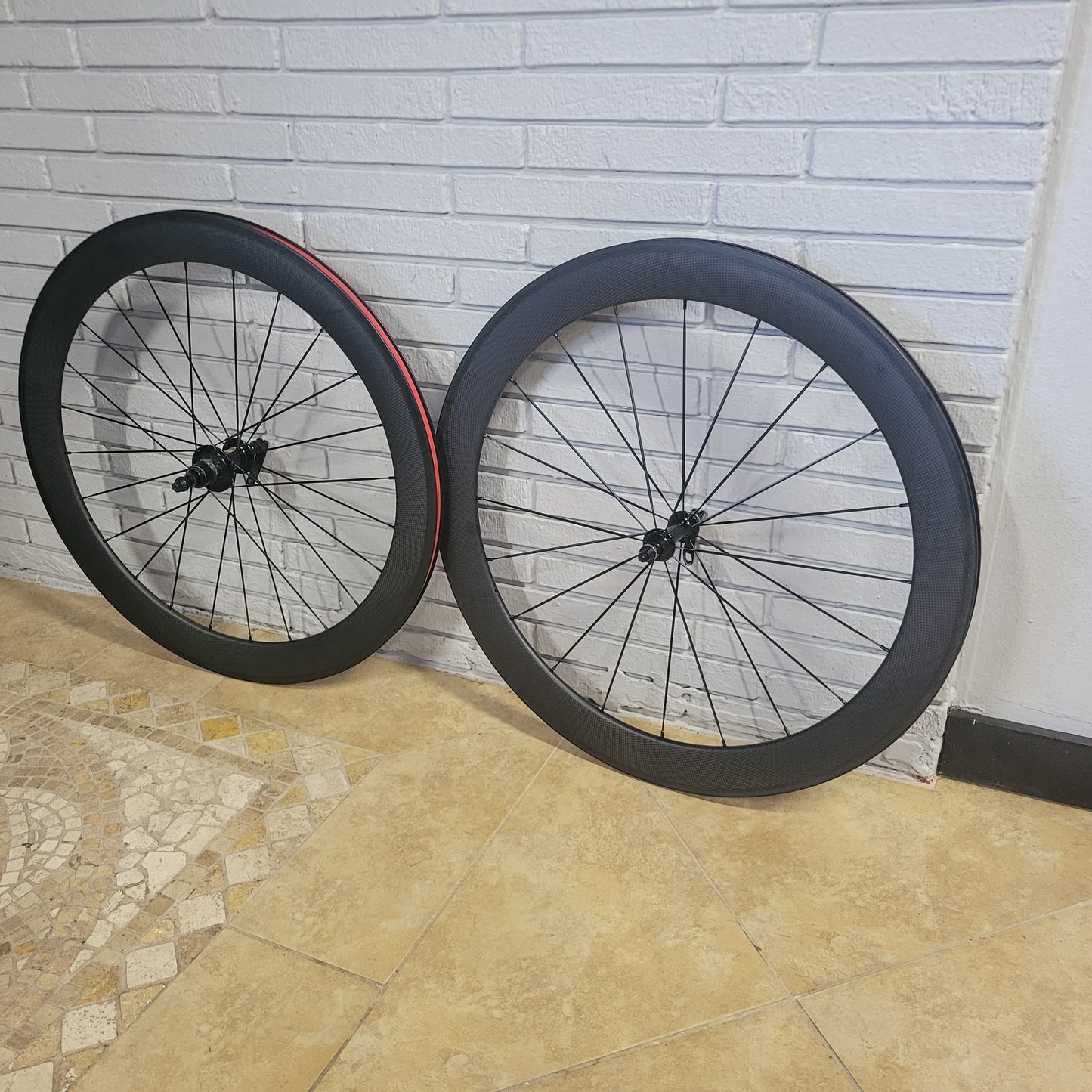 Queen Carbon Road Bike Wheelset Rim Brake 60mm SRAM XDR 12 speed