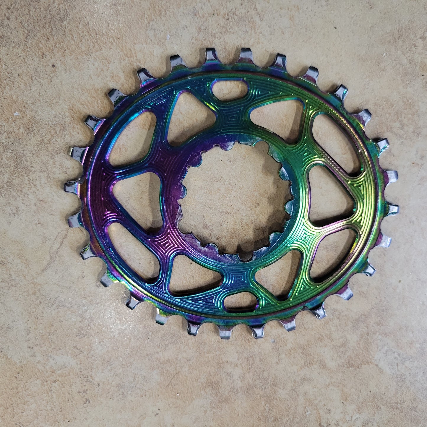 Absolute Black rainbow 32t sram chainring