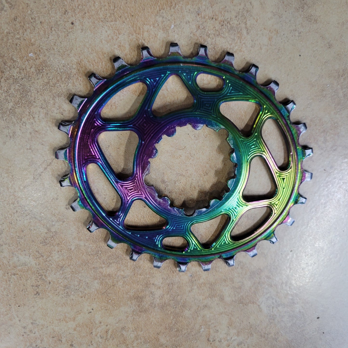 Absolute Black rainbow 32t sram chainring