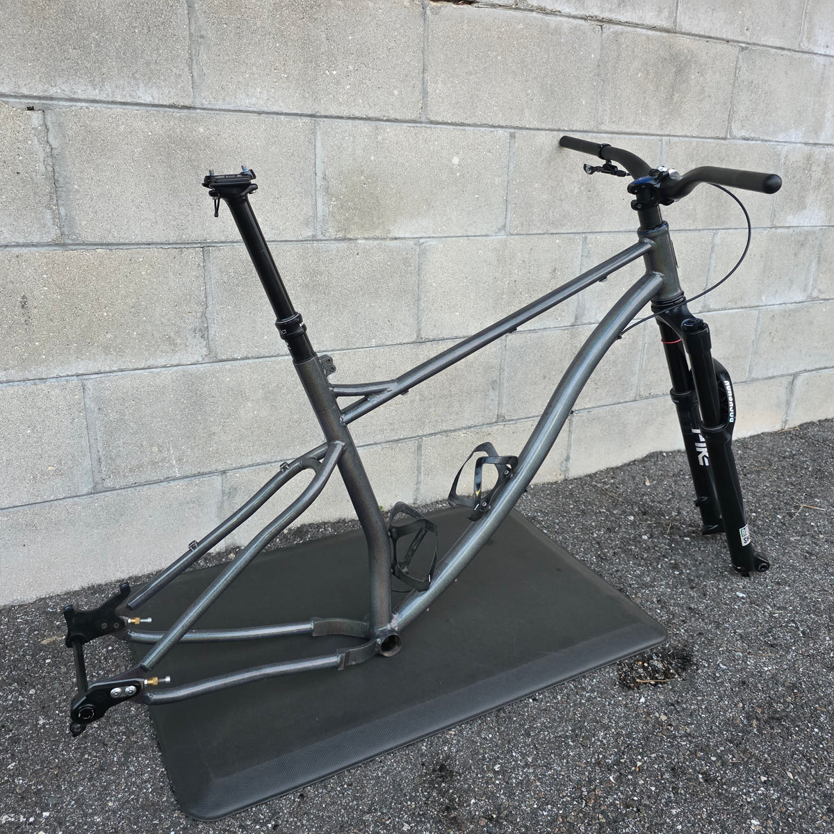 Custom Steel Hardtail Frame 29 RockShox Fork, Dropper Post, Etc