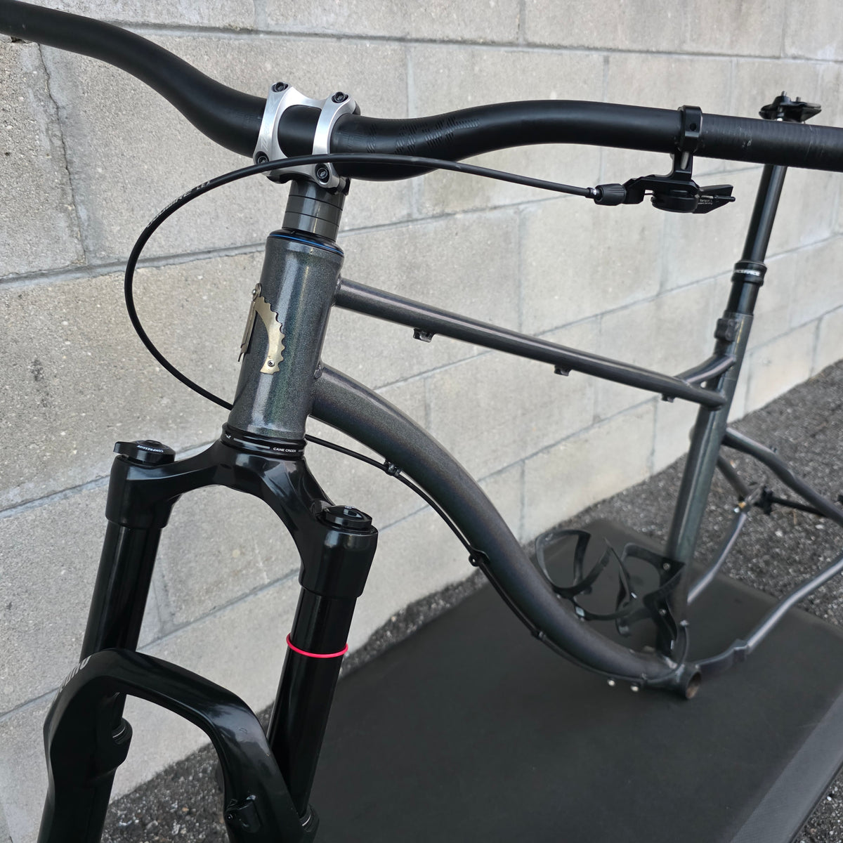 Custom Steel Hardtail Frame 29 RockShox Fork, Dropper Post, Etc