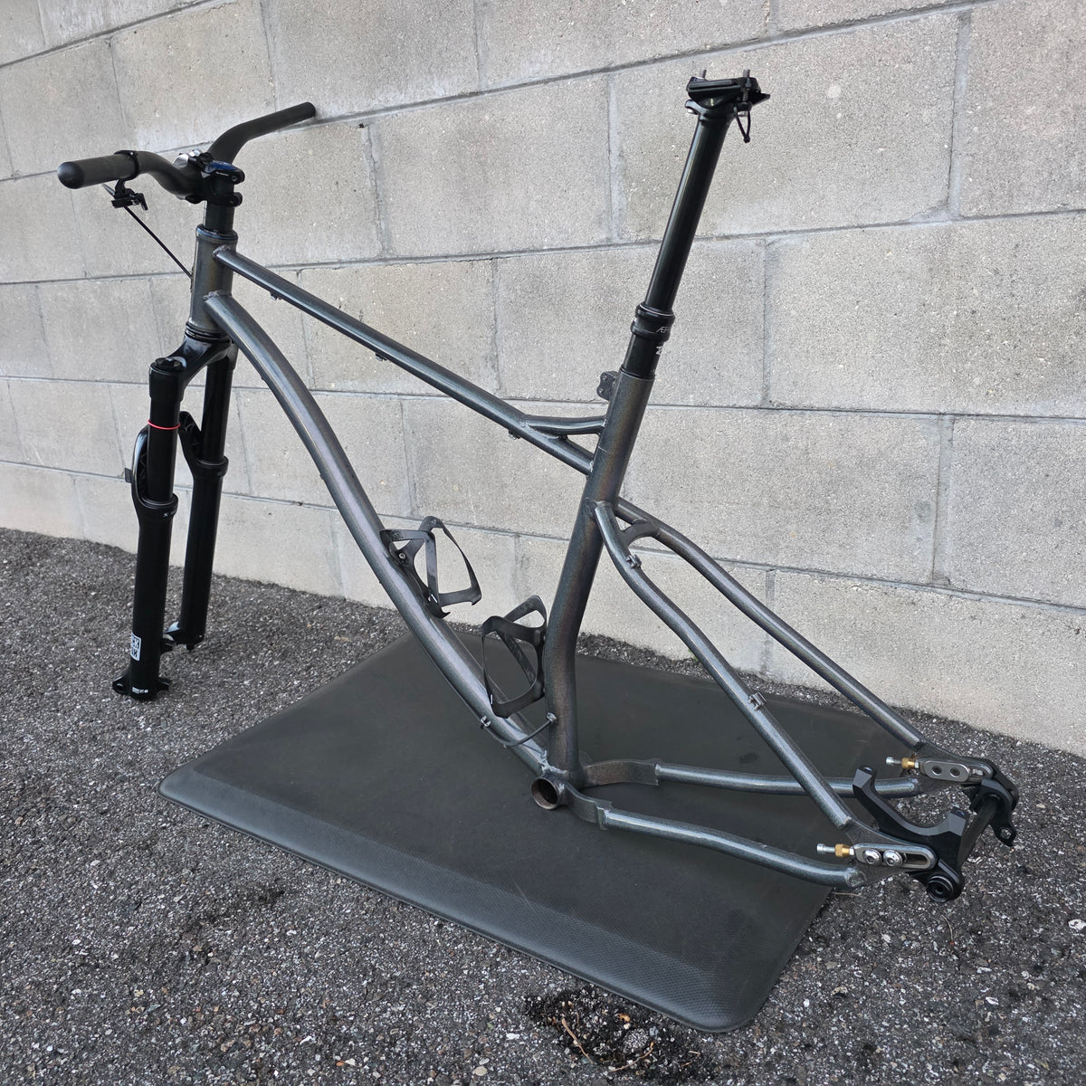 Custom Steel Hardtail Frame 29 RockShox Fork, Dropper Post, Etc
