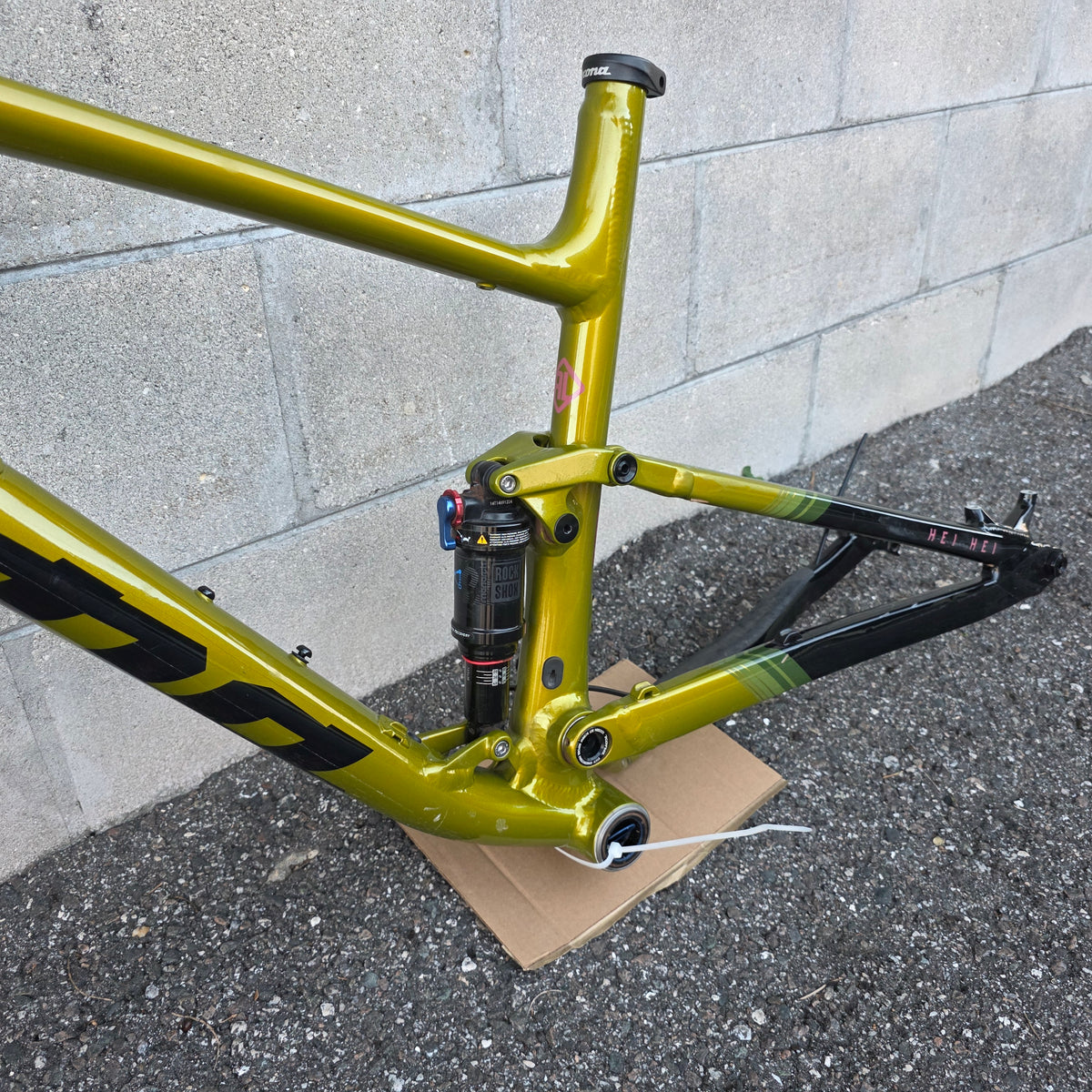 2022 Kona Hei Hei AL Frameset w/ RockShox Fork (Size Large)