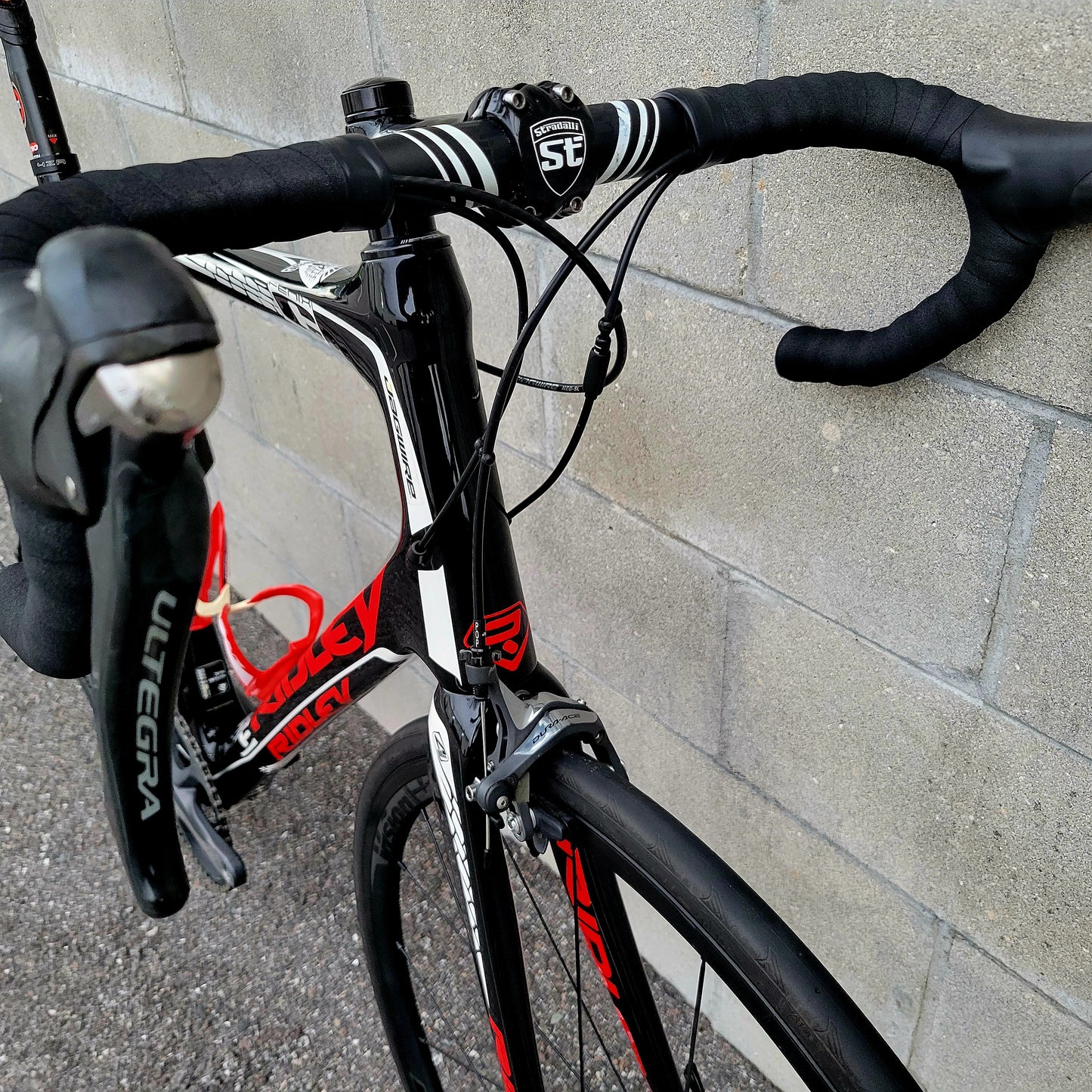 Ridley Fenix C Team (58cm) Carbon Road Bike Dura-Ace/Ultegra +Helmet