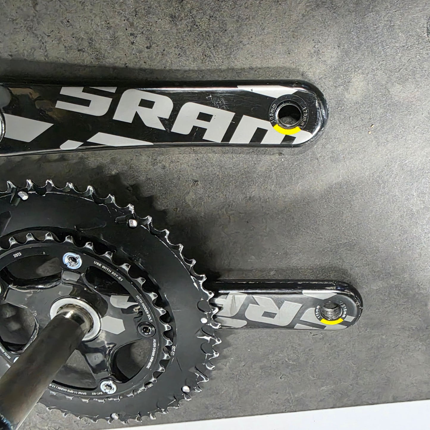 SRAM RED Carbon Crankset 2x 50/34 Gxp 175mm