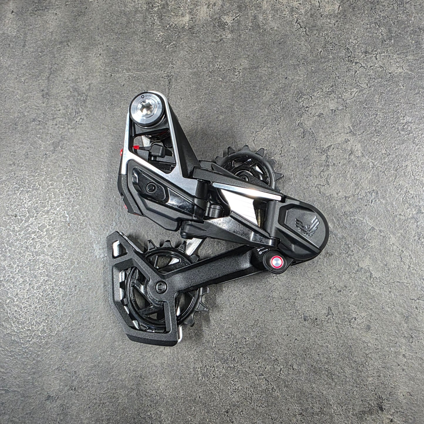 SRAM XX AXS T-Type 12 speed wireless rear derailleur.