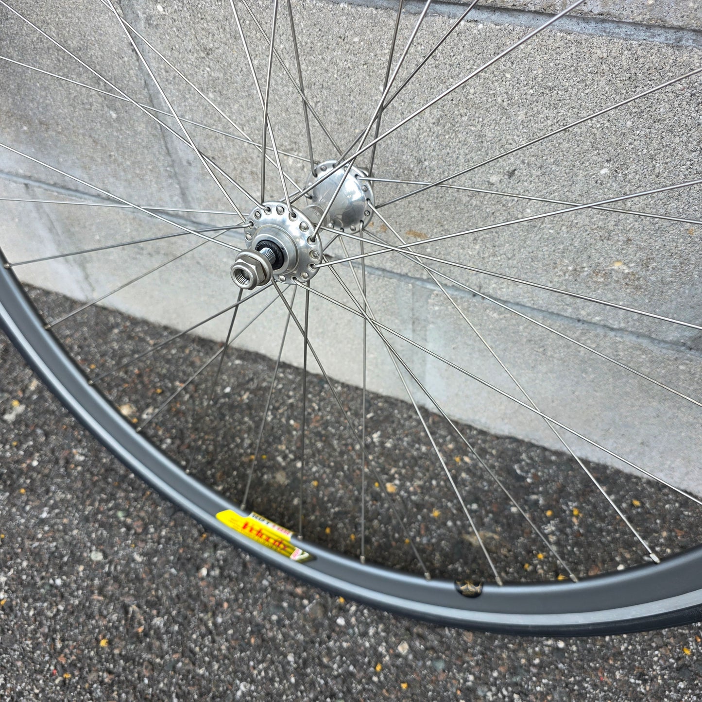Velocity Deep V Campagnolo Track Fixed Single Speed Wheelset