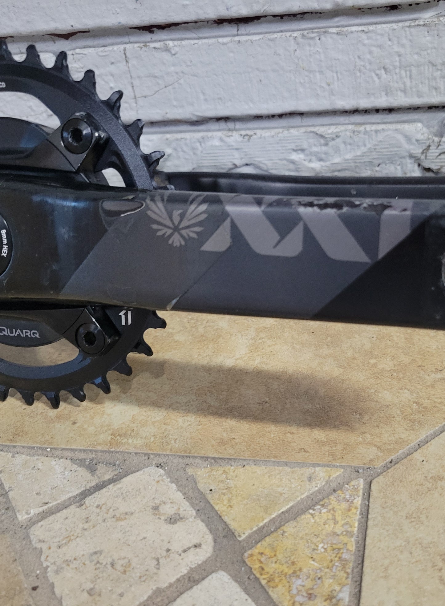 Sram xx1 Quarq Powermeter Carbon crankset Dub Boost 175mm 34t