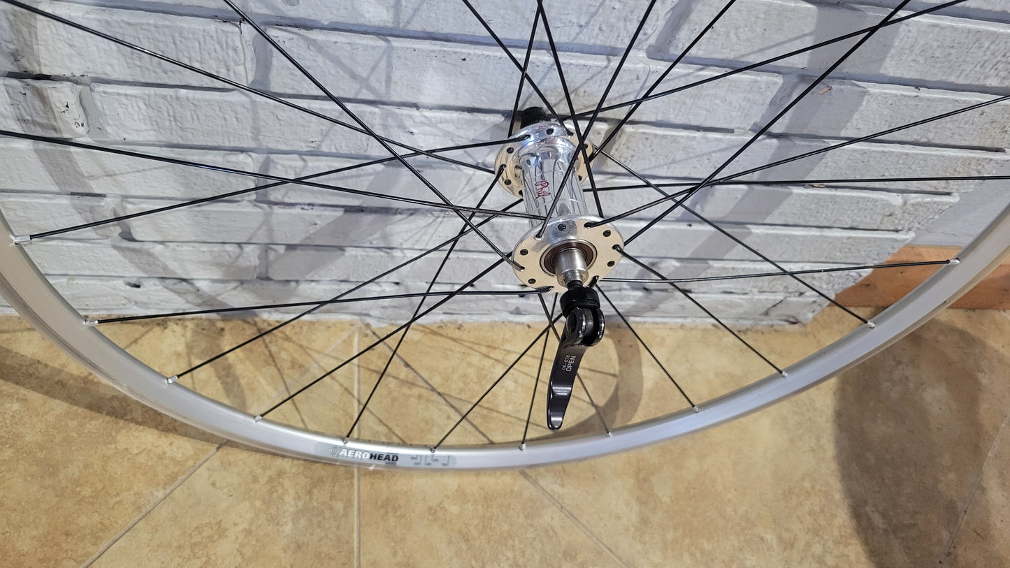 Phil Wood/ Velocity 650c wheelset 135r, 100f spacing