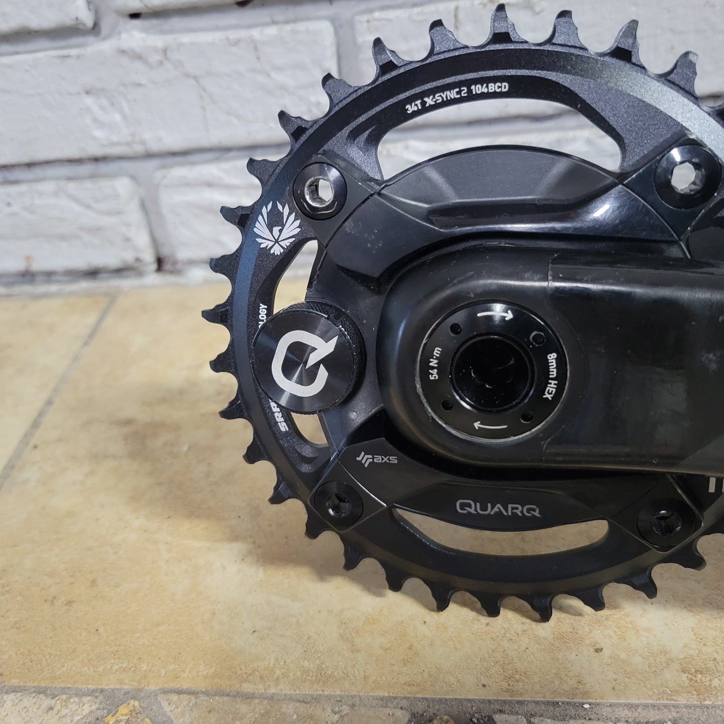 Sram xx1 Quarq Powermeter Carbon crankset Dub Boost 175mm 34t