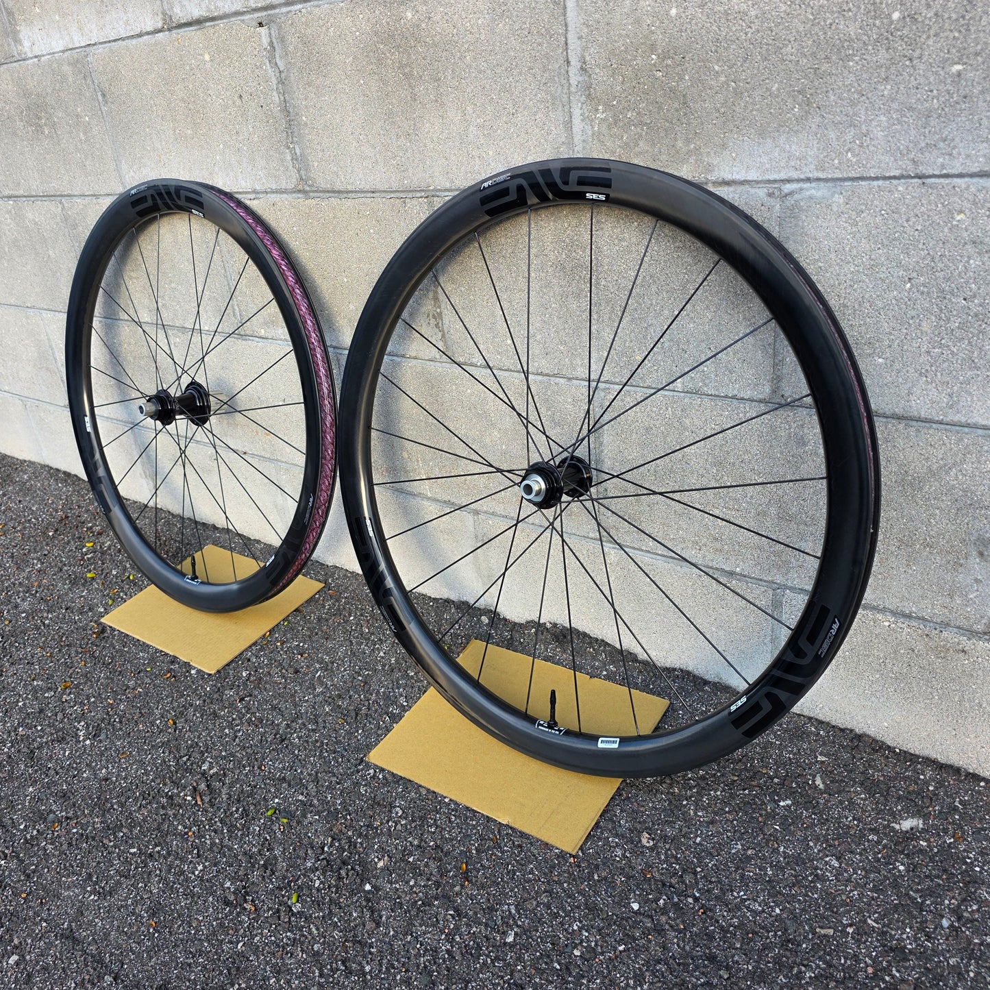 ENVE SES 3.4 AR Disc Carbon Wheelset Industry Nine Gravel Road
