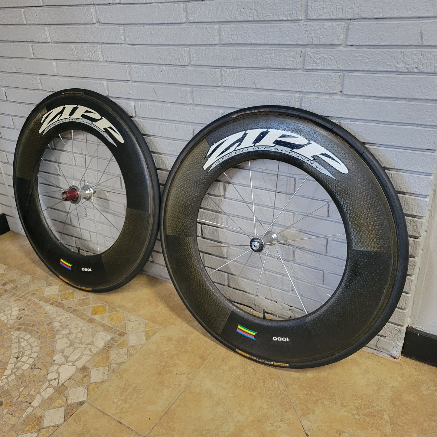 Zipp 1080 Carbon Tubular Wheelset 700c Rim Brake