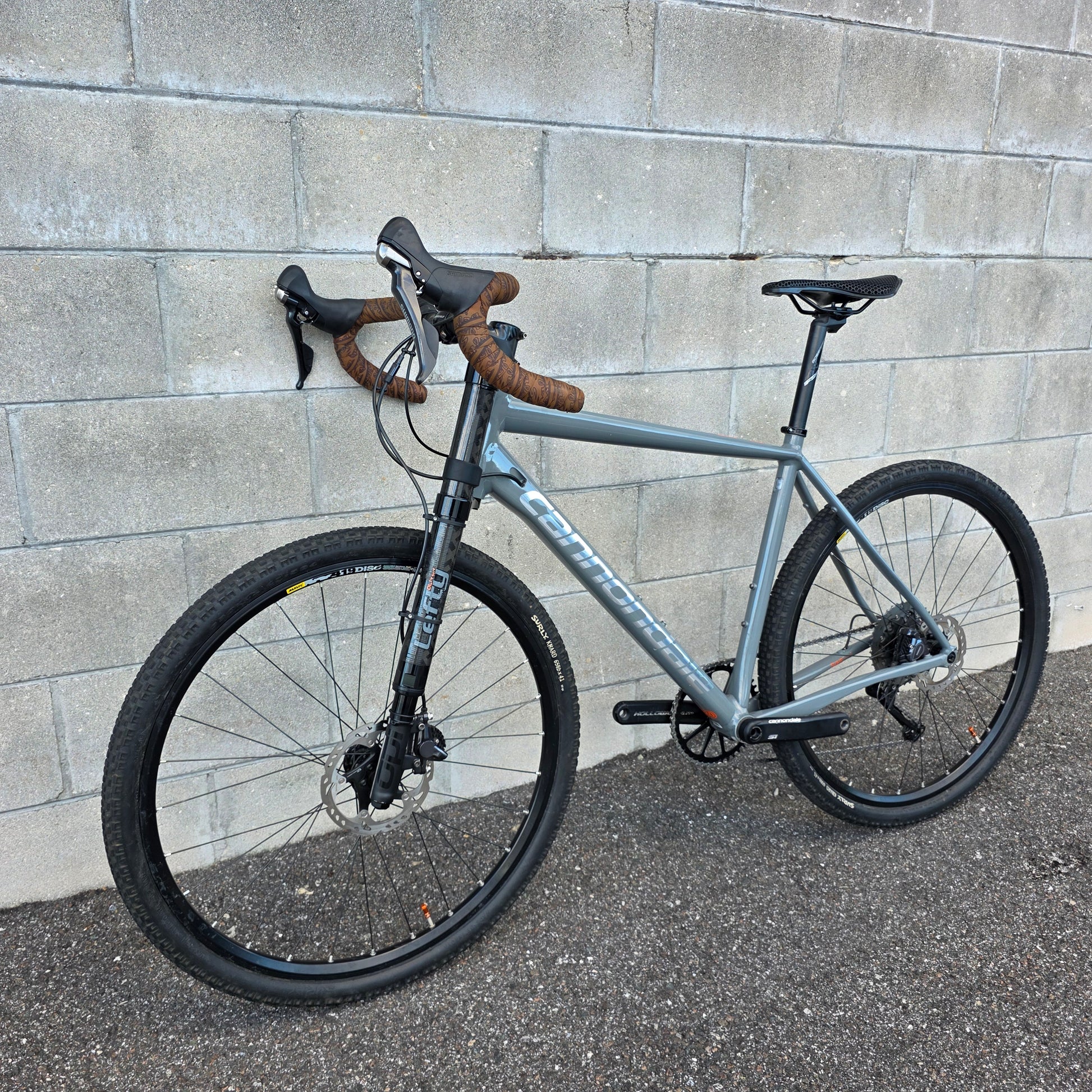 slate gravel bike Cannondale Slate Gravel Bike (Large) Lefty Oliver Carbon 1x11 – South Tampa Bicycle Co
