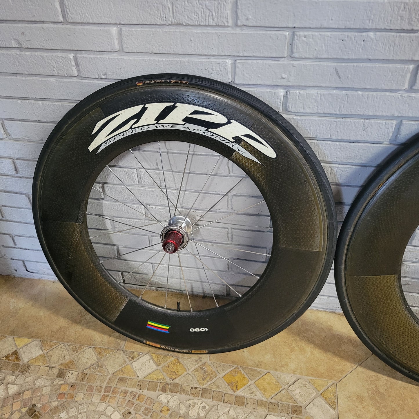 Zipp 1080 Carbon Tubular Wheelset 700c Rim Brake