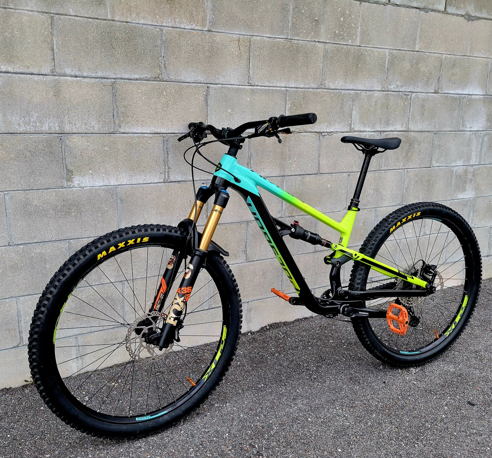 polygon mountainbike Polygon Siskiu T7 (Medium) Fox 36, XT 12s – South Tampa Bicycle Co