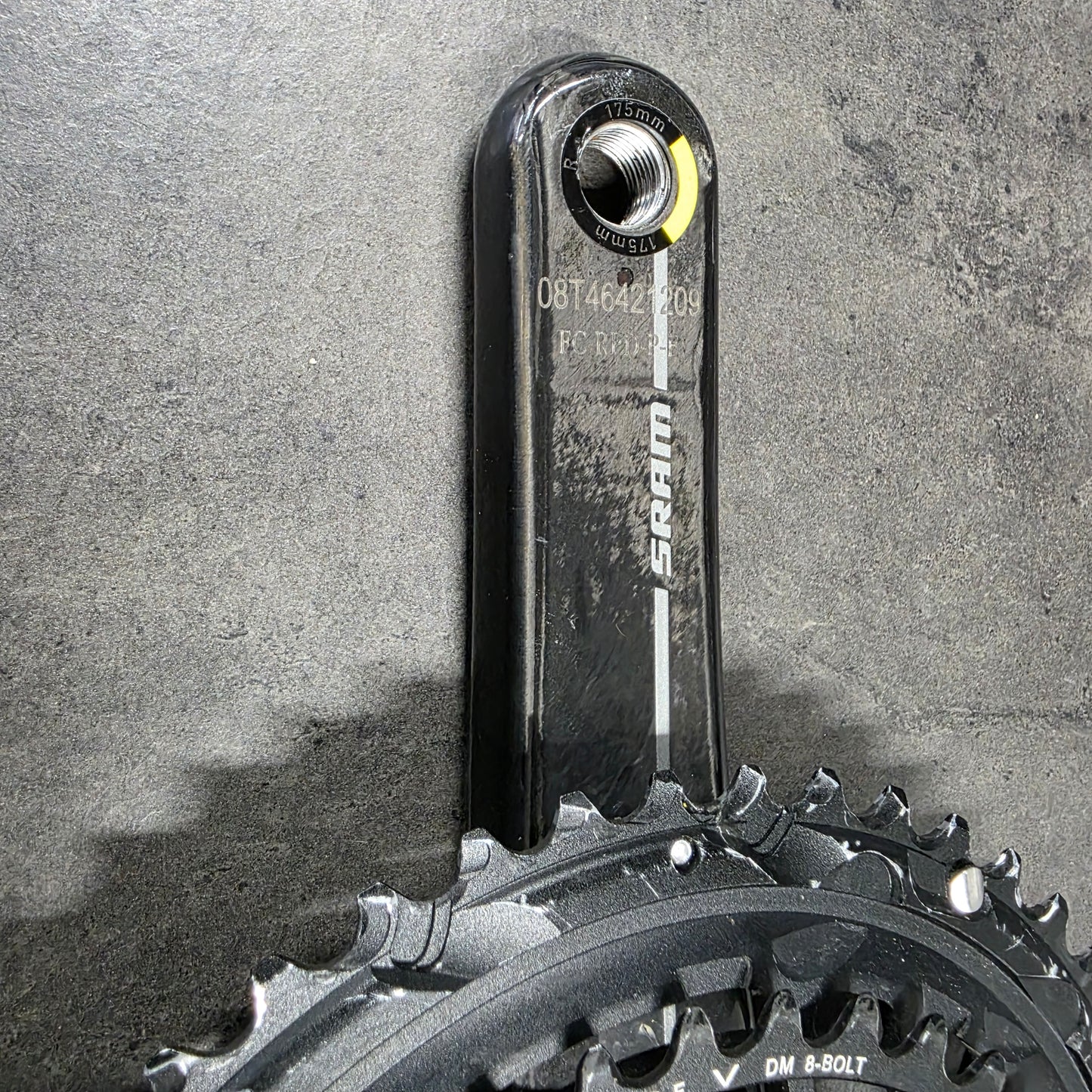 SRAM RED E1 Quarq Powermeter crankset 175mm DUB 48/35