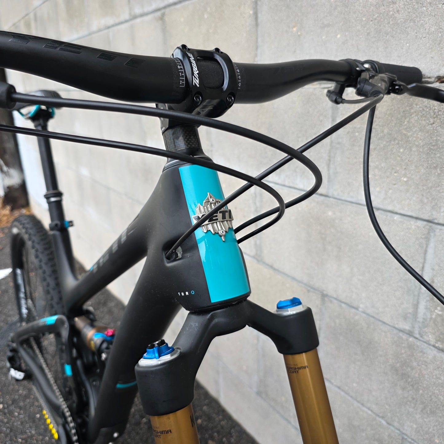 Yeti SB5 Turq 27.5 Carbon (Size Medium) SRAM XO, FOX Factory