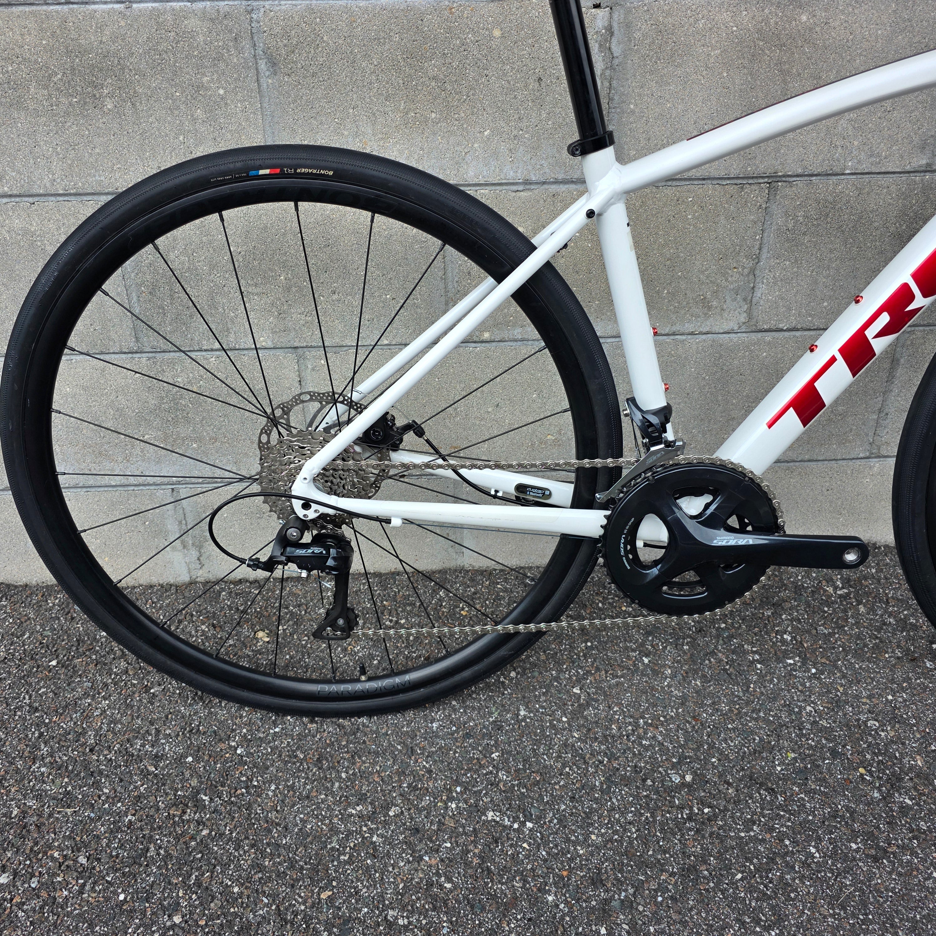 2022 Trek Domane AL3 49cm Road abike White Red – South Tampa