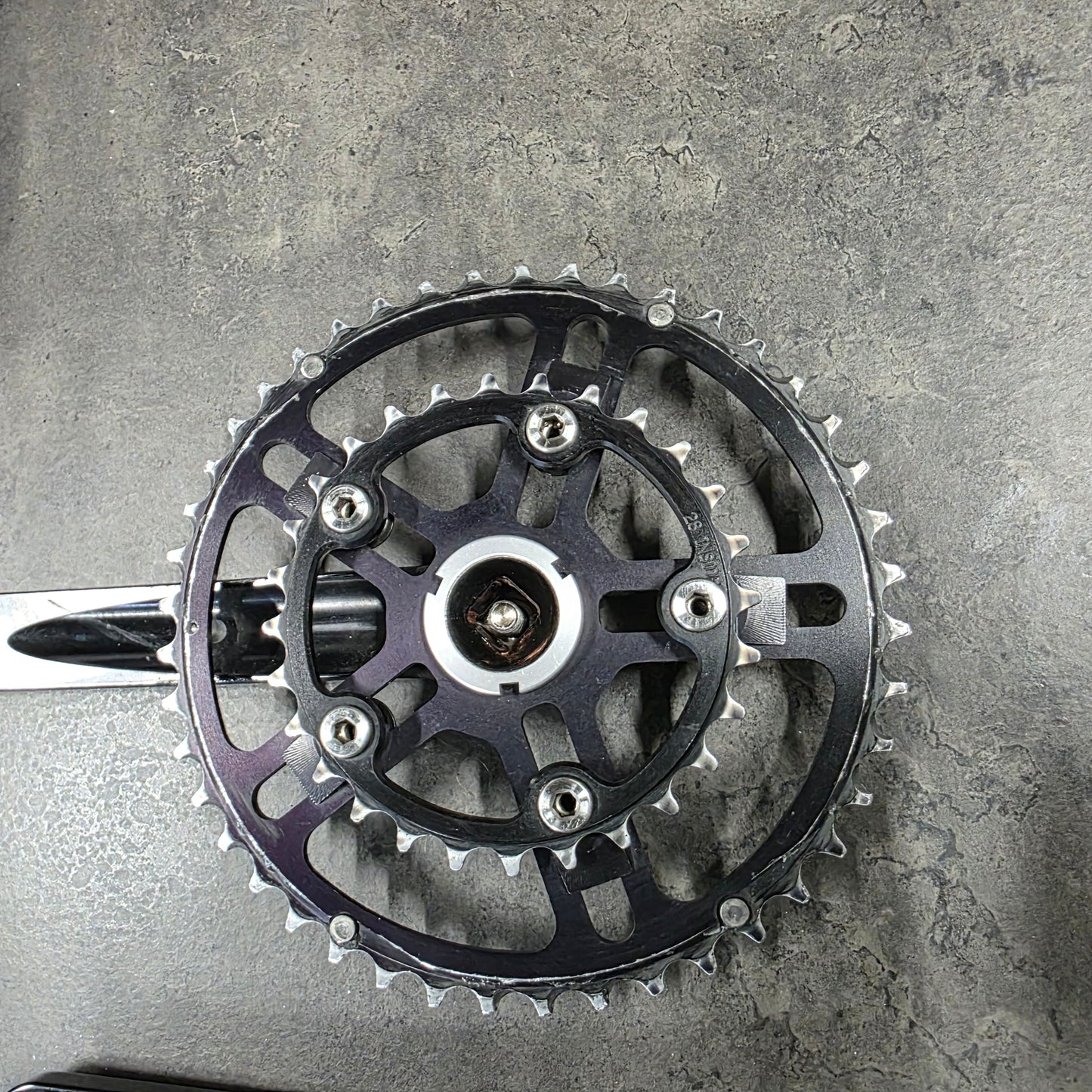 White Industries Crankset 165mm 44/28 double