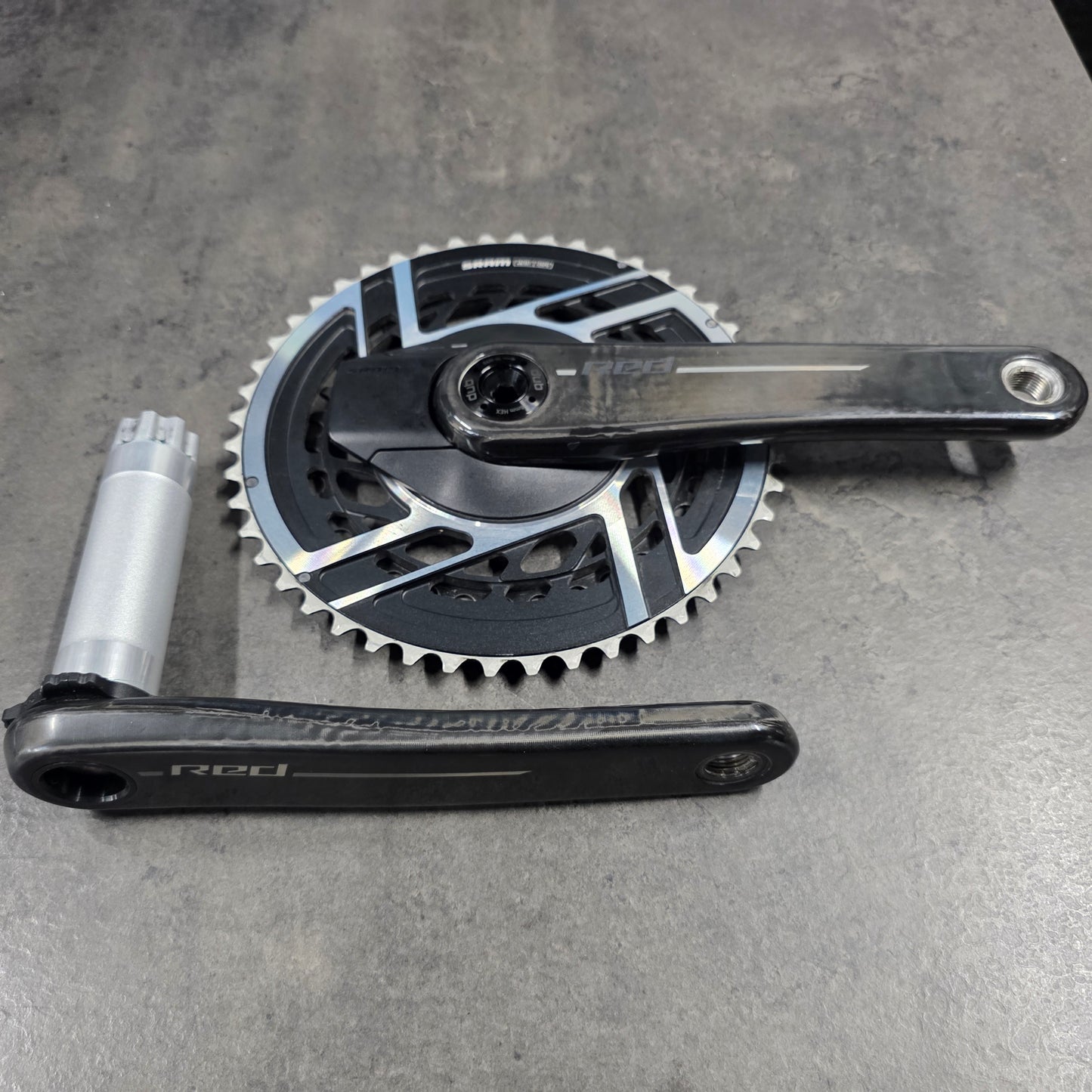 SRAM RED E1 Quarq Powermeter crankset 175mm DUB 48/35
