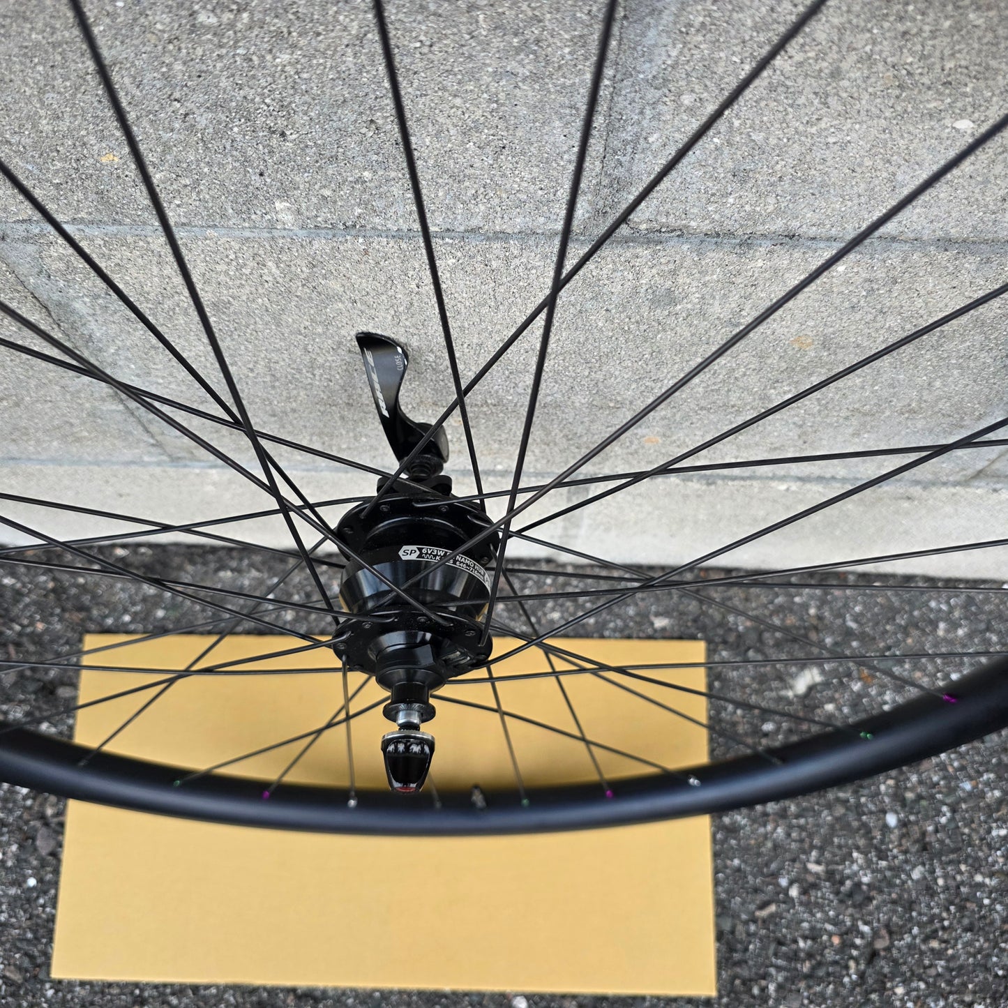 Velocity Blunt SS 27.5 wheelset SP Dynamo QR Sram XDR