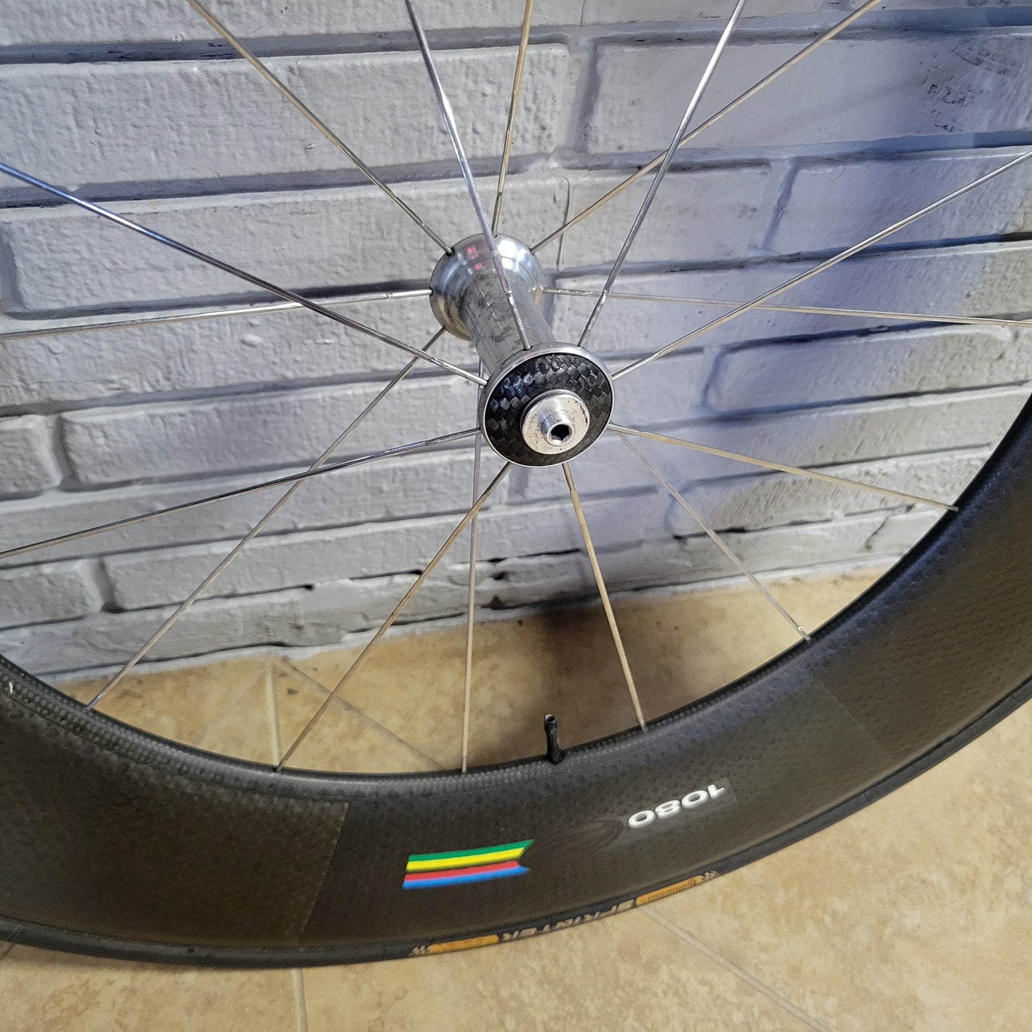 Zipp 1080 Carbon Tubular Wheelset 700c Rim Brake