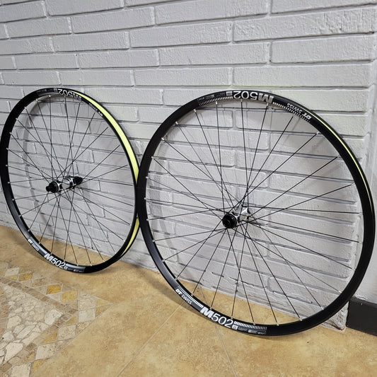 DtSwiss 502 Boost 29 wheelset Polished Silver 240