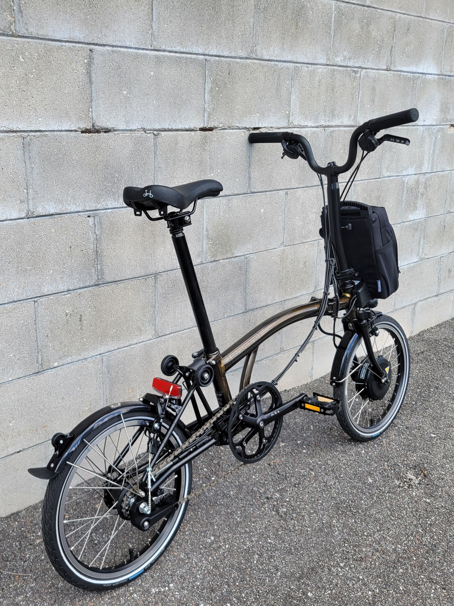 Brompton Electric C Line 6 speed Folding Electric E Bike