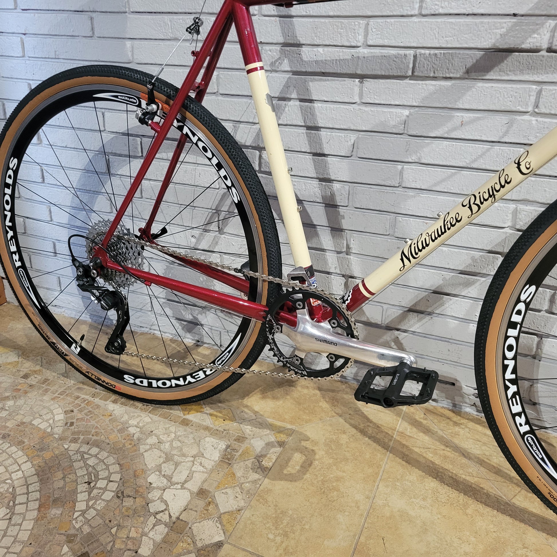 58 cm gravel bike Milwaukee Steel Gravel Bike (57/58cm) – South Tampa Bicycle Co
