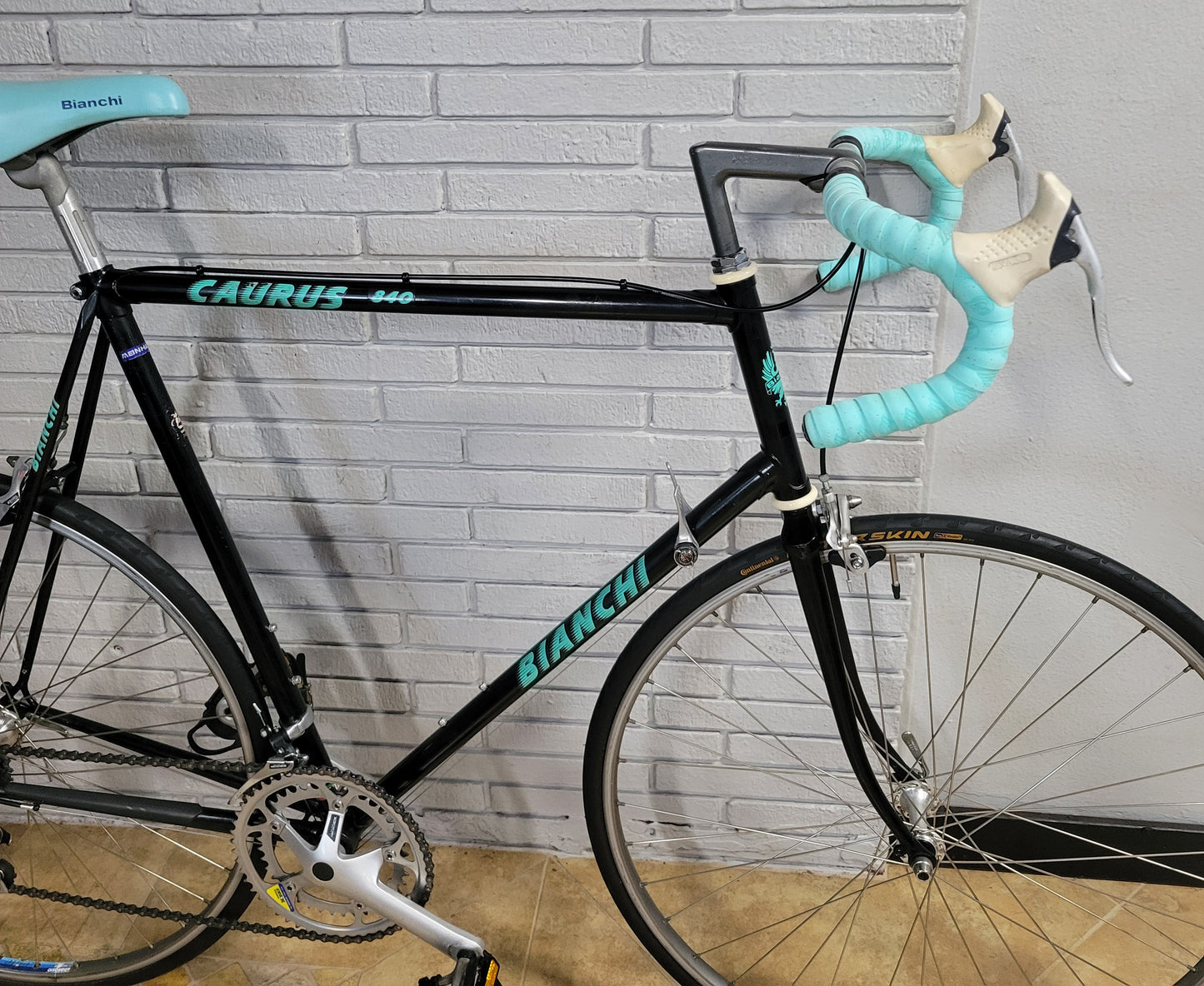 Vintage Bianchi Caurus 64cm Steel Road Bike XXL