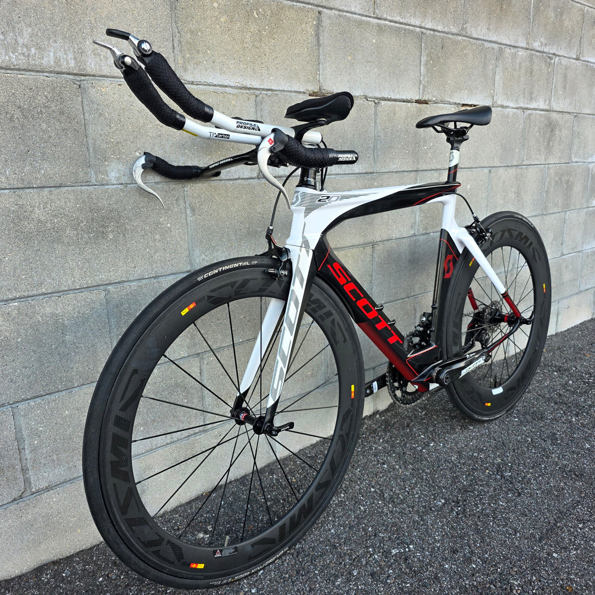 Scott Plasma Carbon Triathlon TT Time Trial Road Bike (54cm)