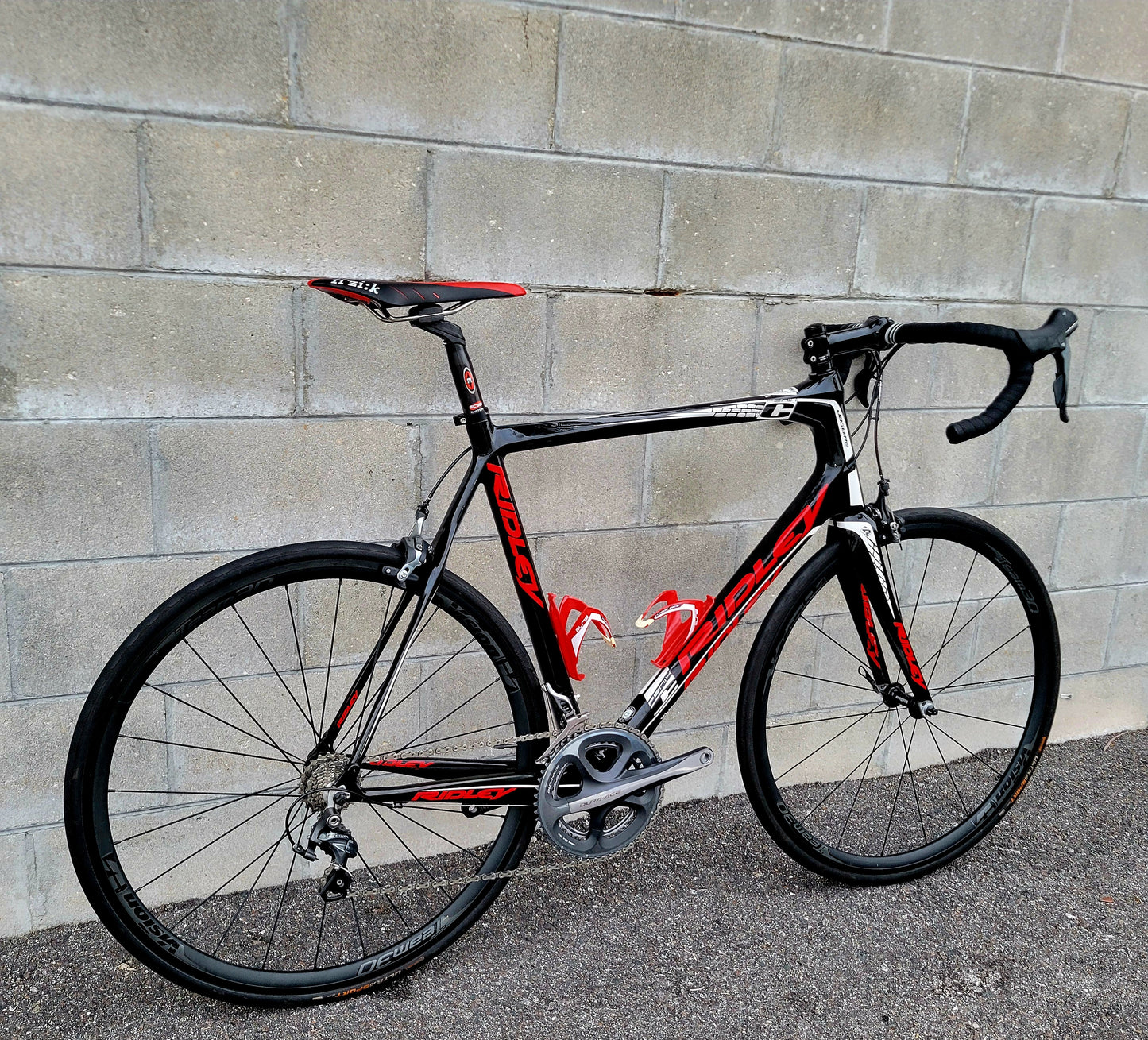 Ridley Fenix C Team (58cm) Carbon Road Bike Dura-Ace/Ultegra +Helmet