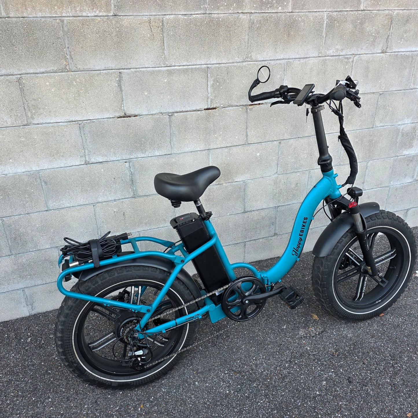Happy E-Bike Folding Step Thru EBike (In-Store Pickup or Local Delivery Only. No Shipping)