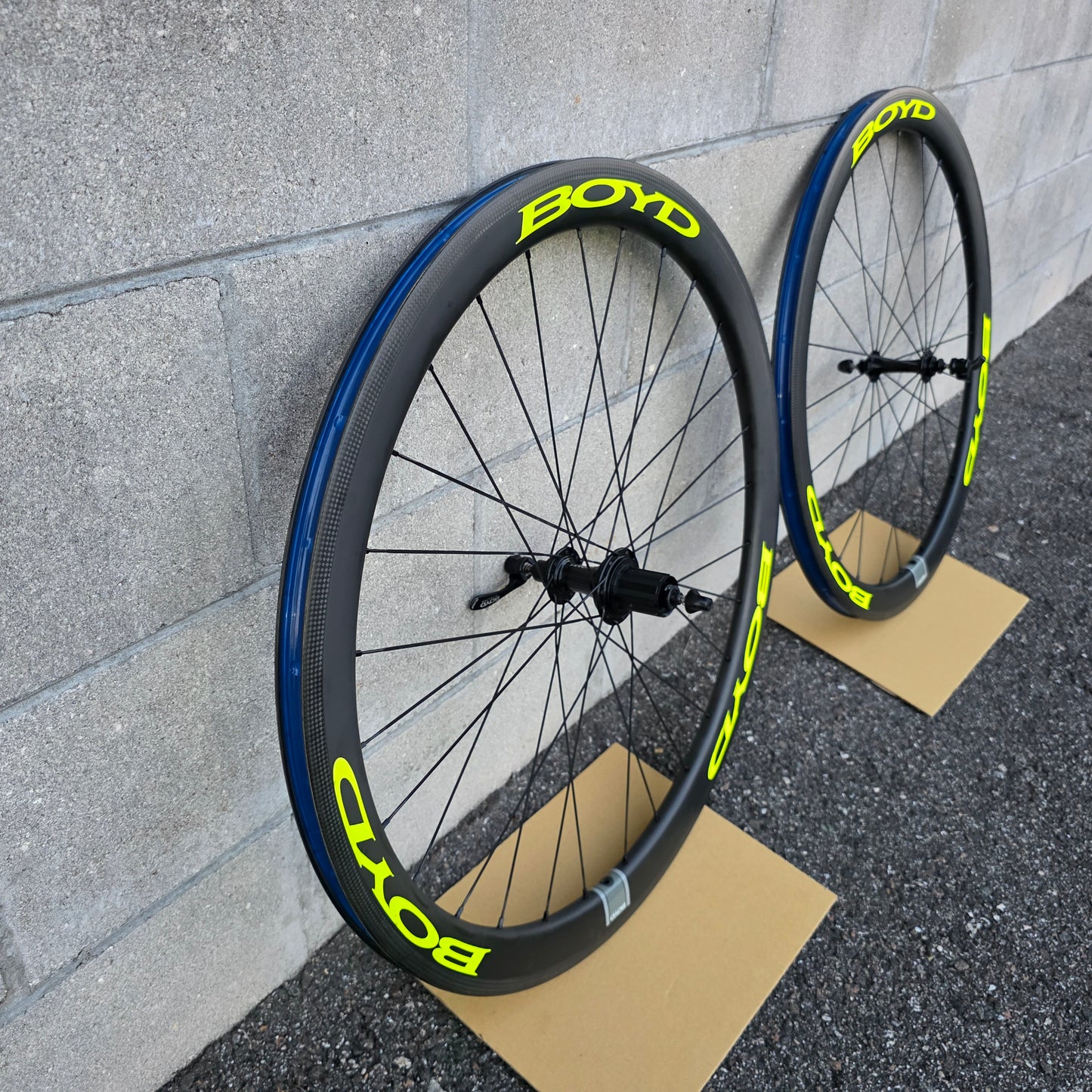 Boyd Prologue 44 Carbon Wheelset rim brake shimano