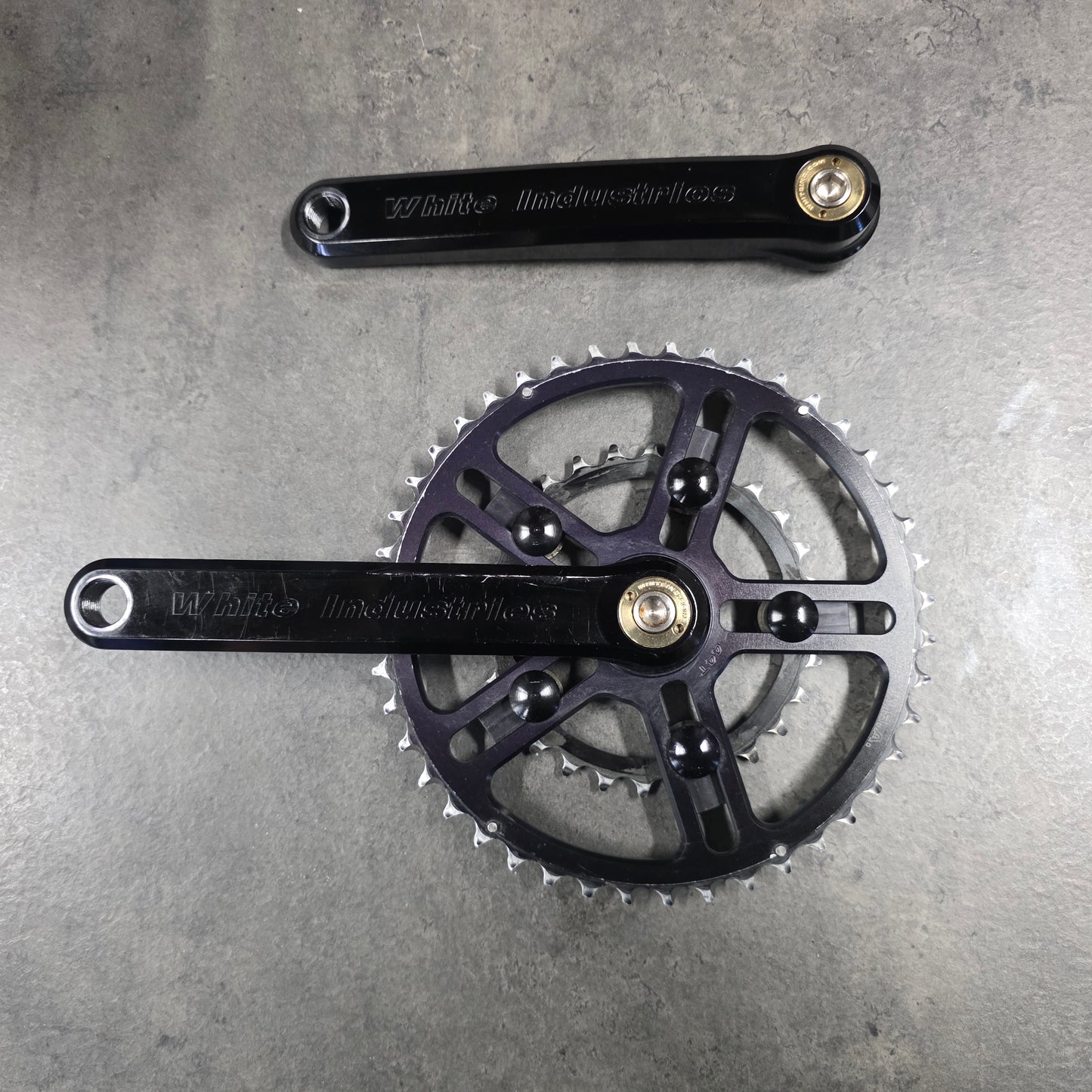 White Industries Crankset 165mm 44/28 double
