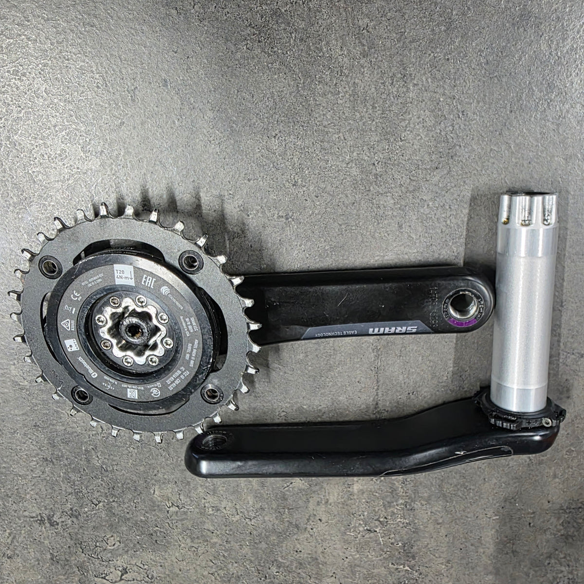 SRAM XX1 QUARQ Powermeter Crankset 32t 170mm 8 bolt AXS