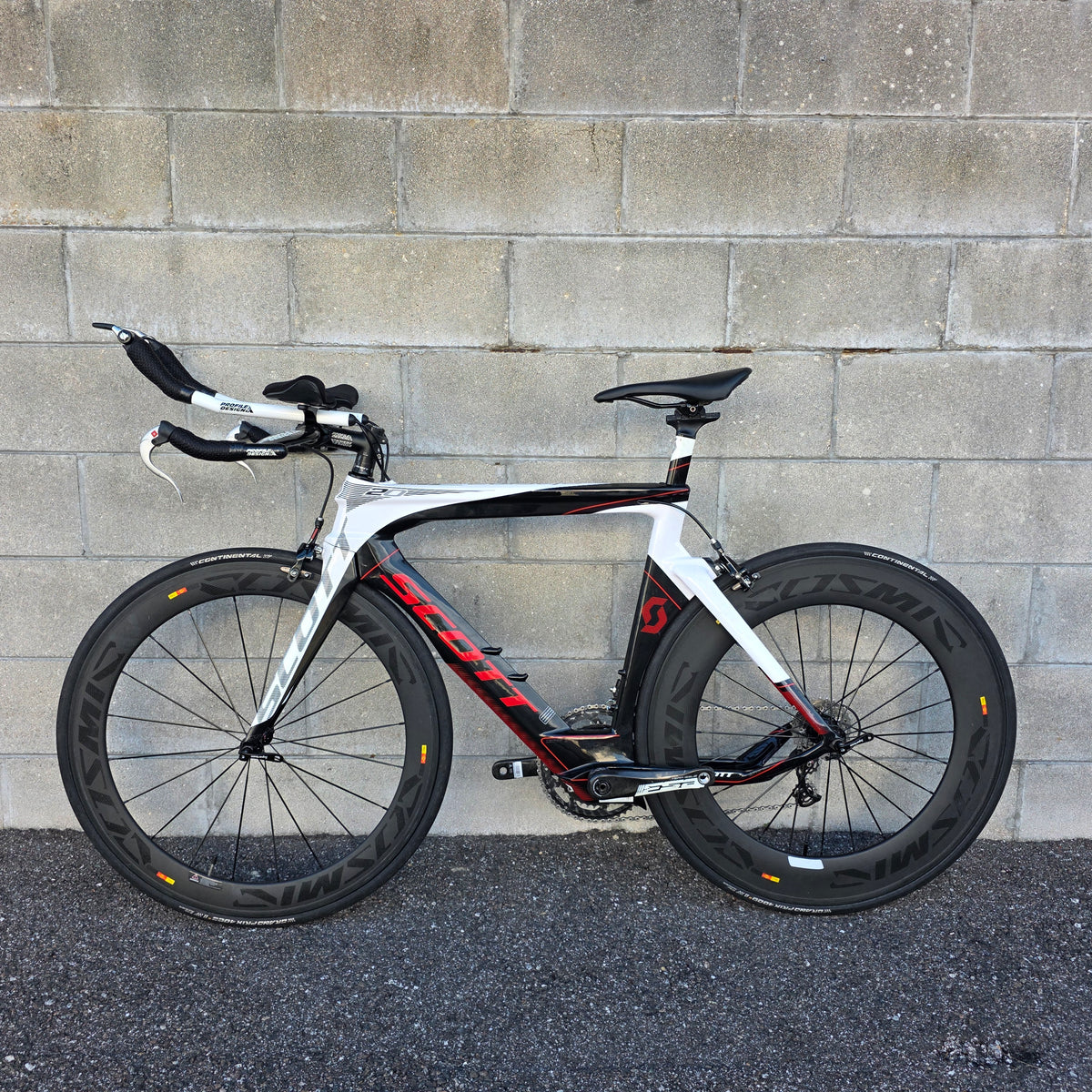 Scott Plasma Carbon Triathlon TT Time Trial Road Bike (54cm)