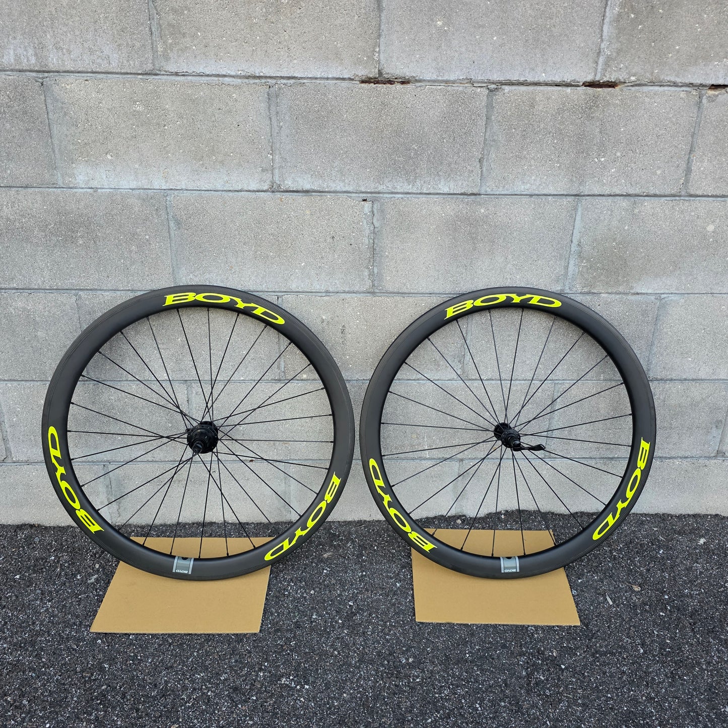 Boyd Prologue 44 Carbon Wheelset rim brake shimano