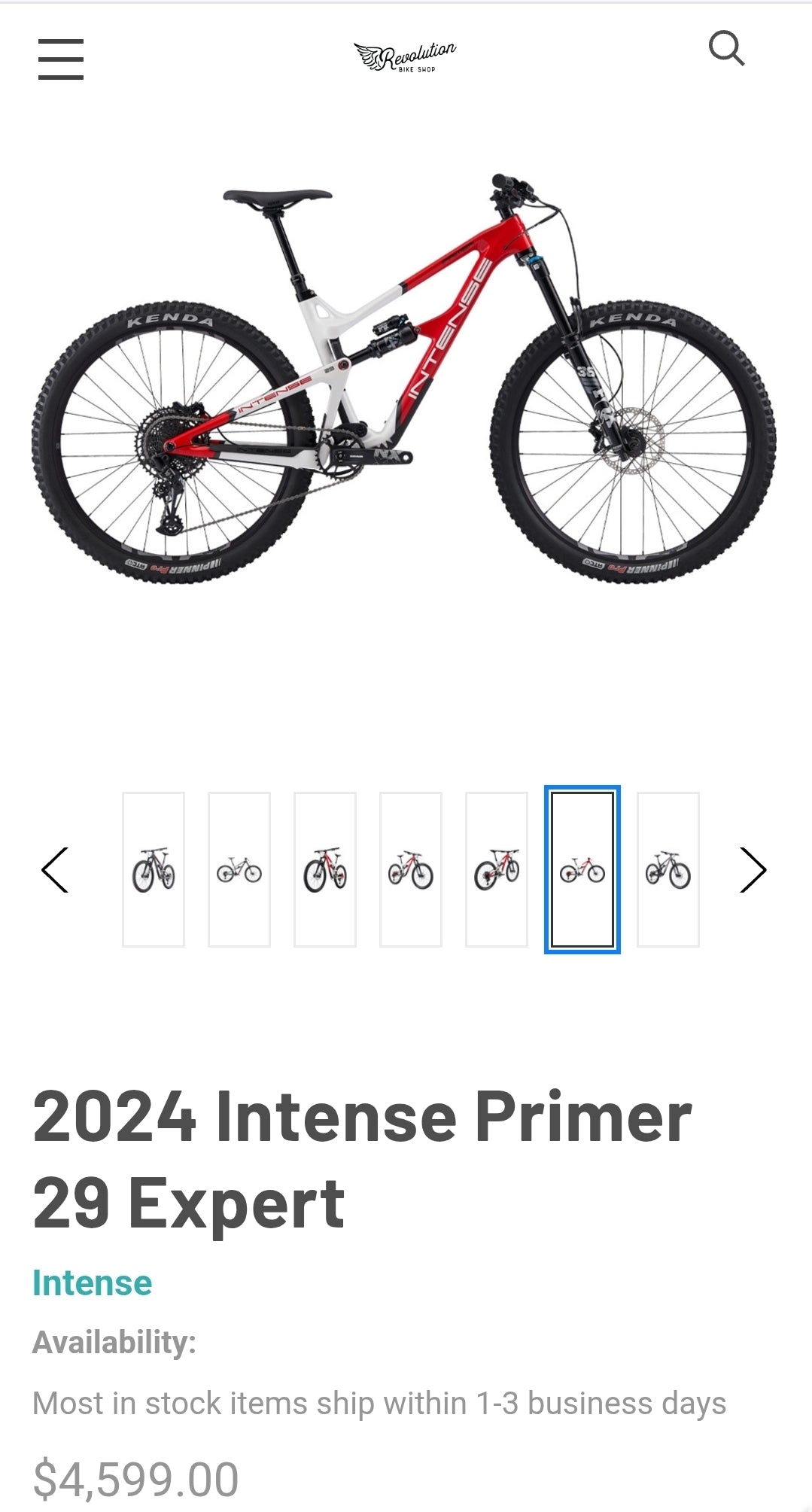 2024 Intense Primer Expert 29 (Large) Carbon