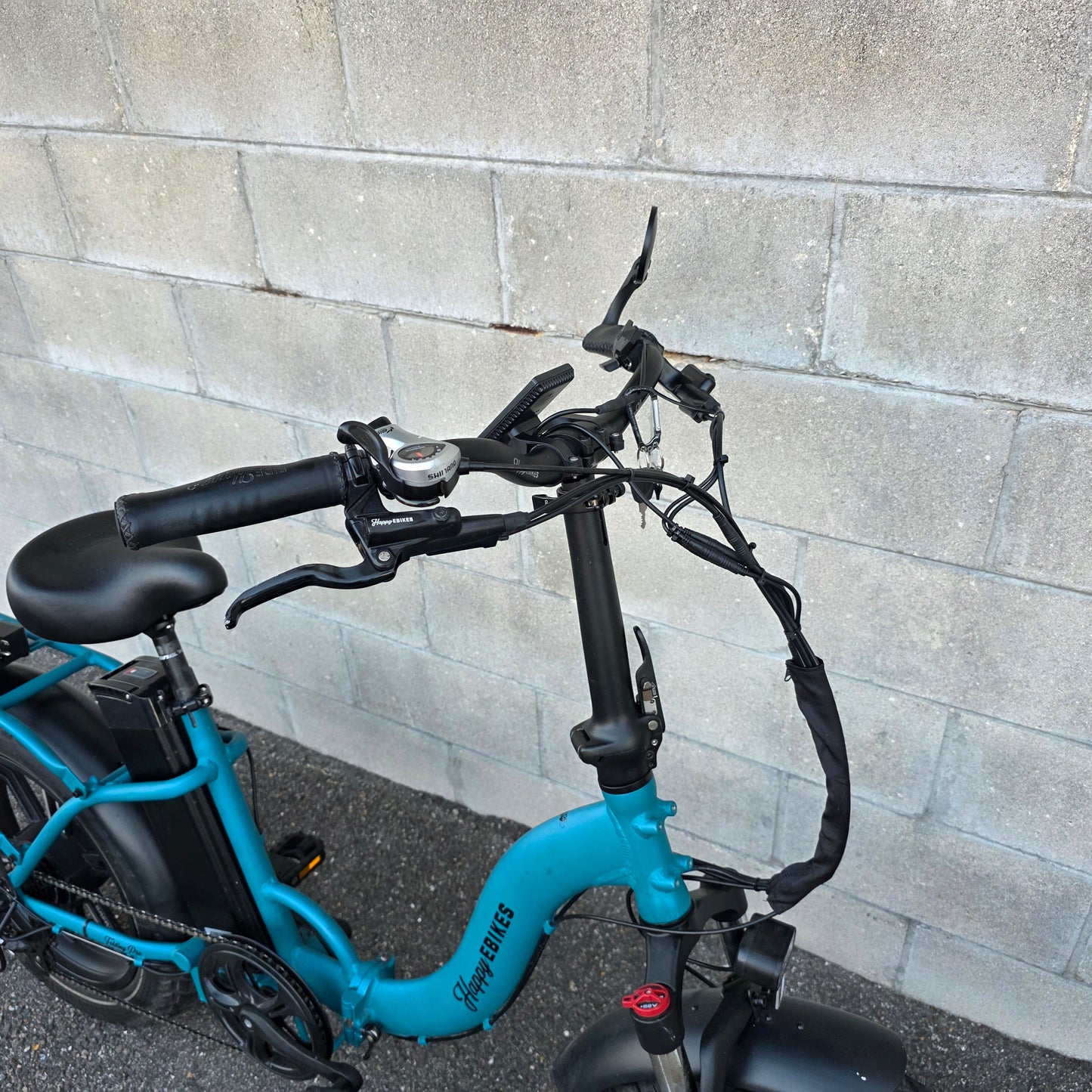 Happy E-Bike Folding Step Thru EBike (In-Store Pickup or Local Delivery Only. No Shipping)